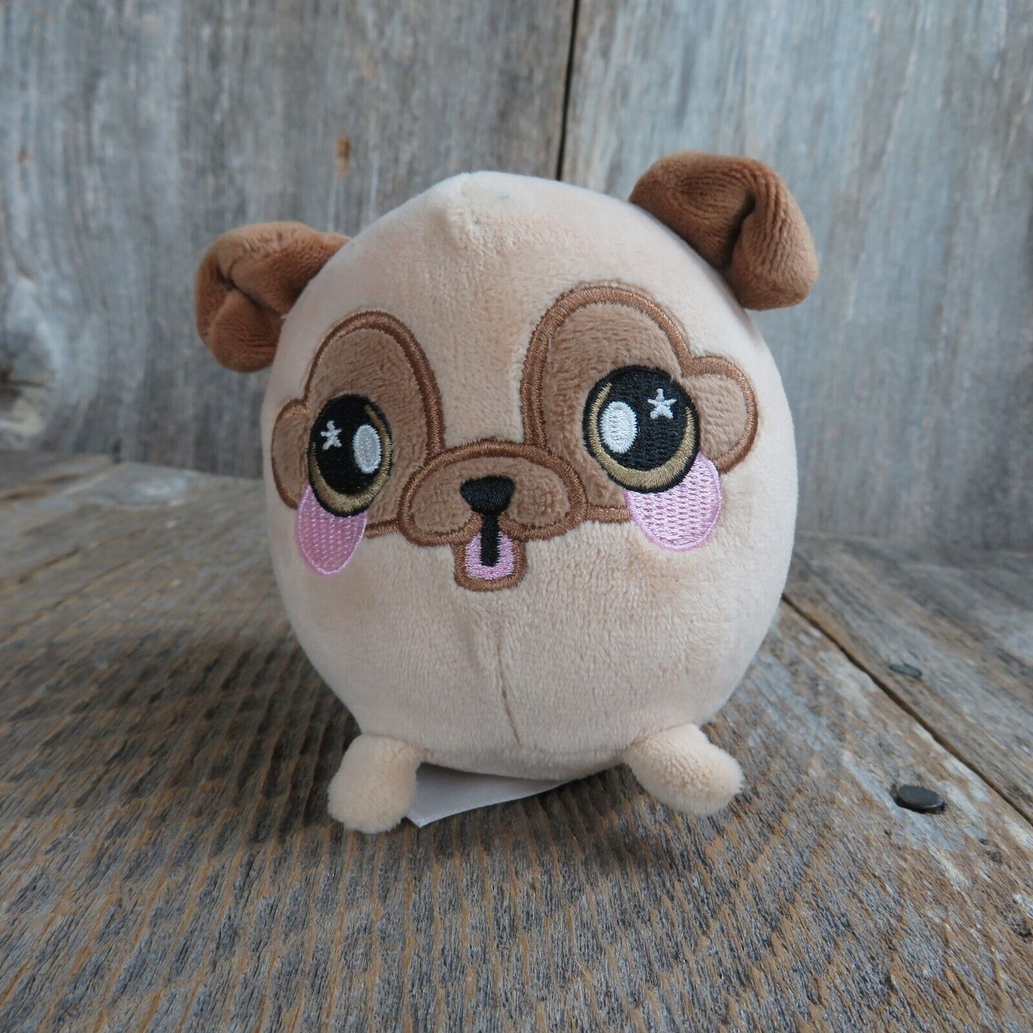 Squeezamals Dog Plush Brown Squeeze Stuffed Animal Stress 2018