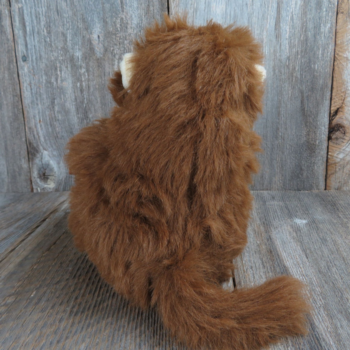 Gorilla Swinging Plush Brown Long Haired Monkey Stuffed Animal Circus Circus