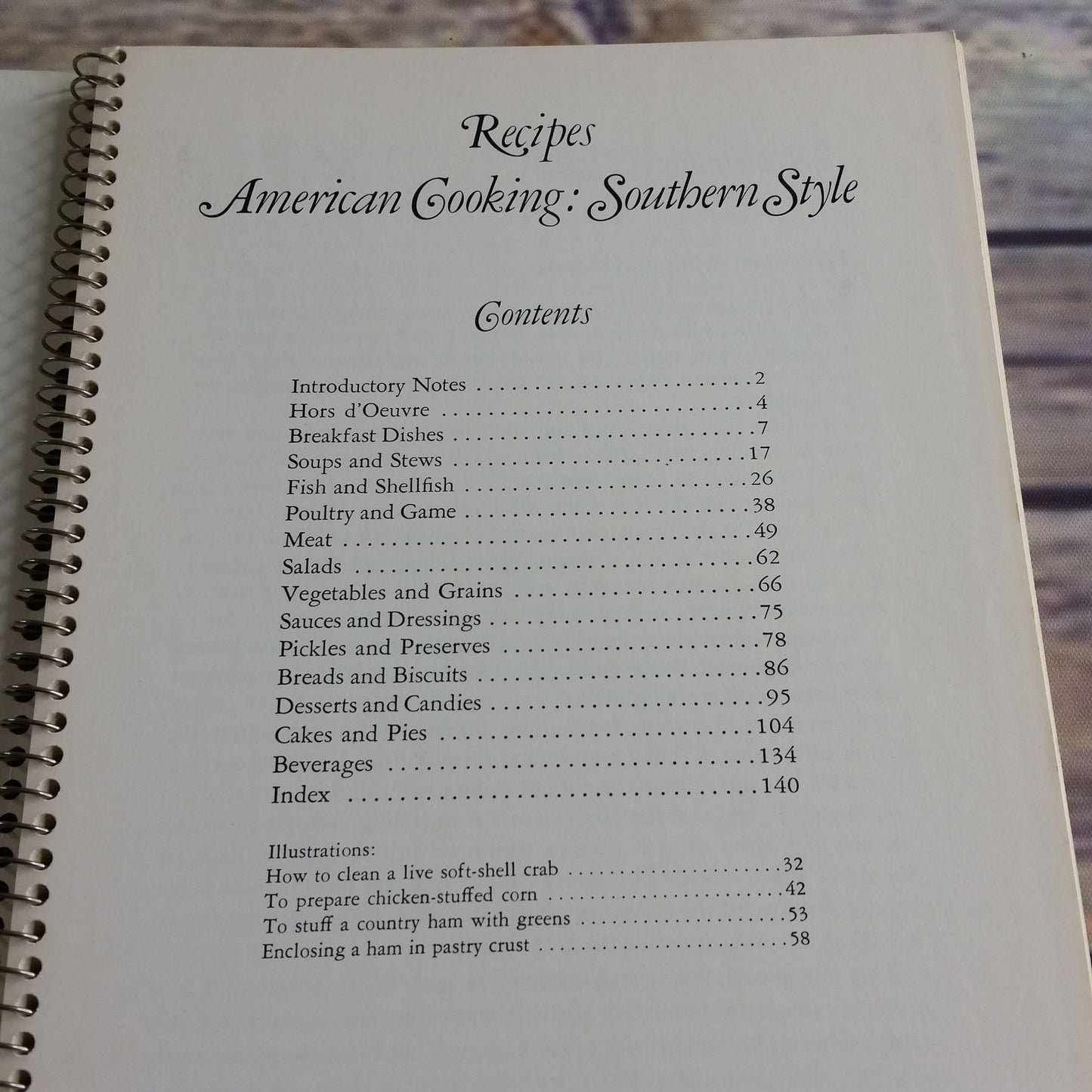Vtg American Cooking Southern Style Time Life Books Foods of the World 1971  Recipes Cookbook Spiral Bound
