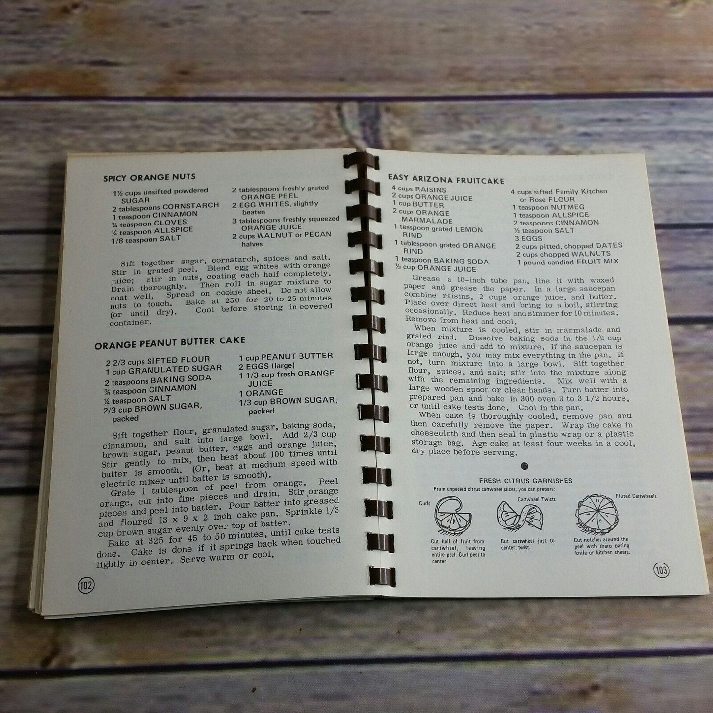 Vintage Cookbook Arizona Recipes 1978 Indian Mexican Western Backpacking Camping Patio Barbecue Spiral Bound Paperback