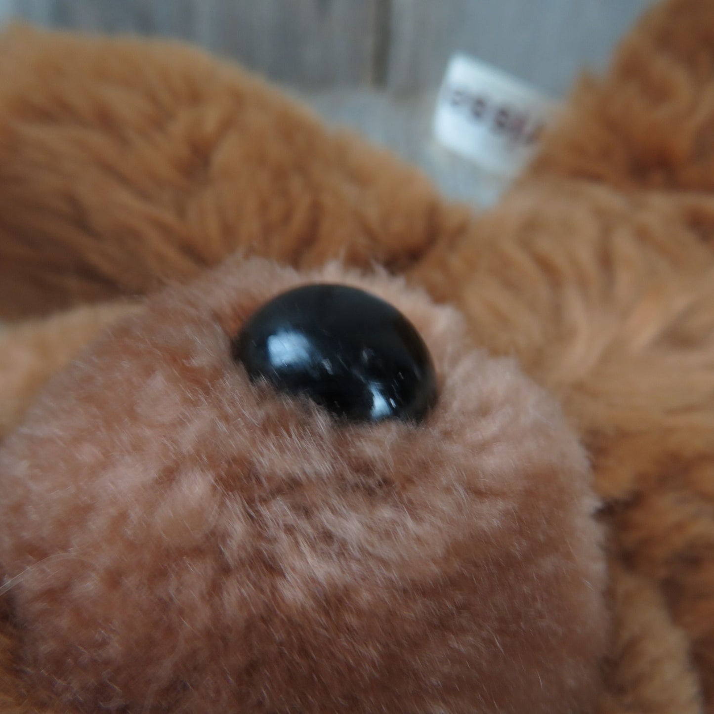 Teddy Bear Shaggy Plush Trissa Russ Stuffed Animal Brown Small Korea
