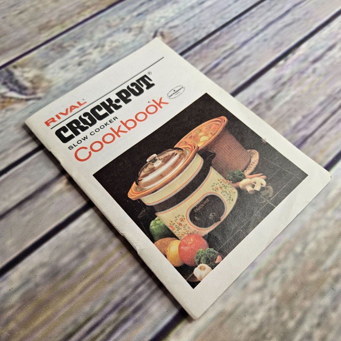 Vintage Rival Crock Pot Cookbook Owners Manual Recipes Slow Cooker Models 3100 3104 3150 3154 3250 3302 3305 3350 3355 Paperback Booklet
