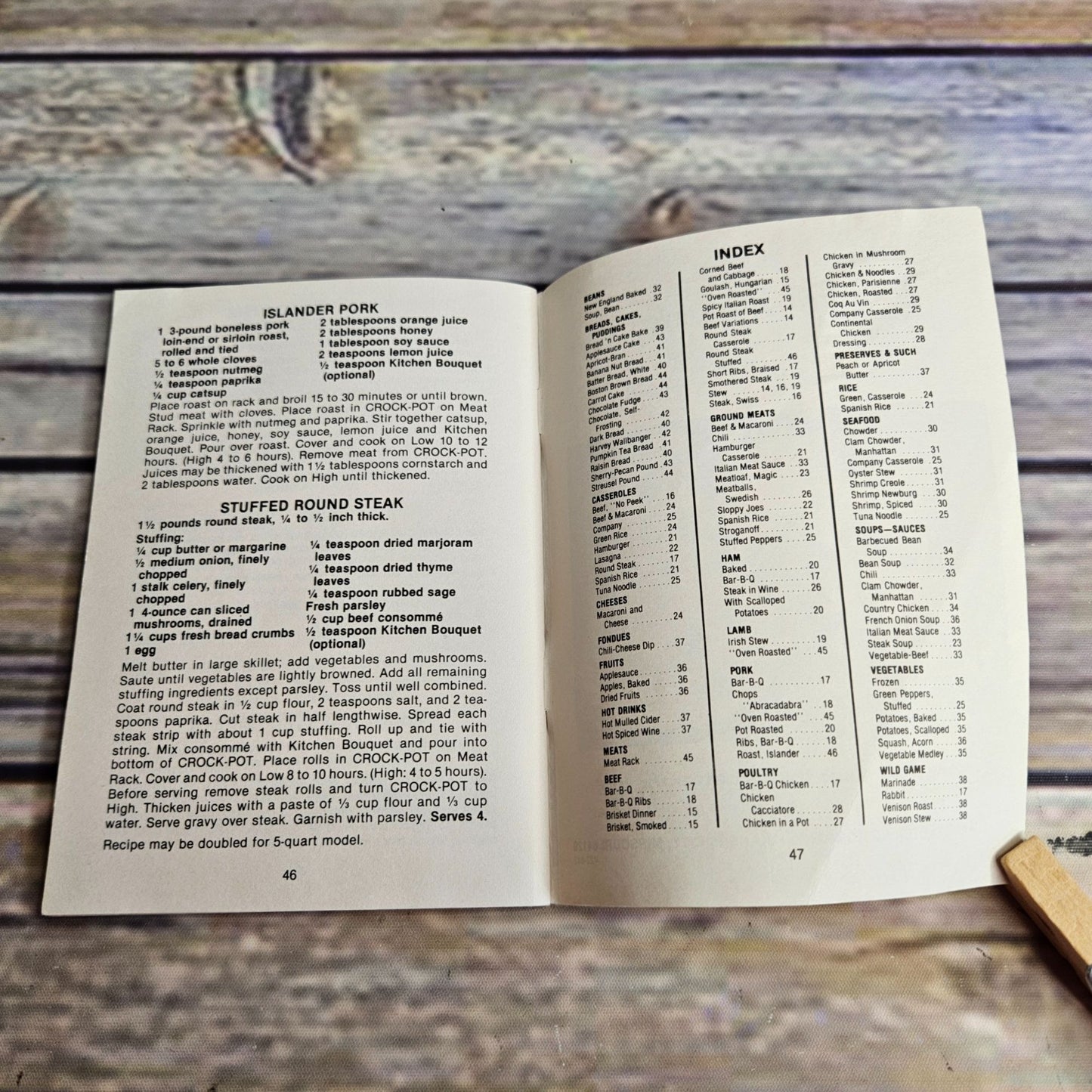 Vintage Rival Crock Pot Cookbook Owners Manual Recipes Slow Cooker Models 3100 3104 3150 3154 3250 3302 3305 3350 3355 Paperback Booklet