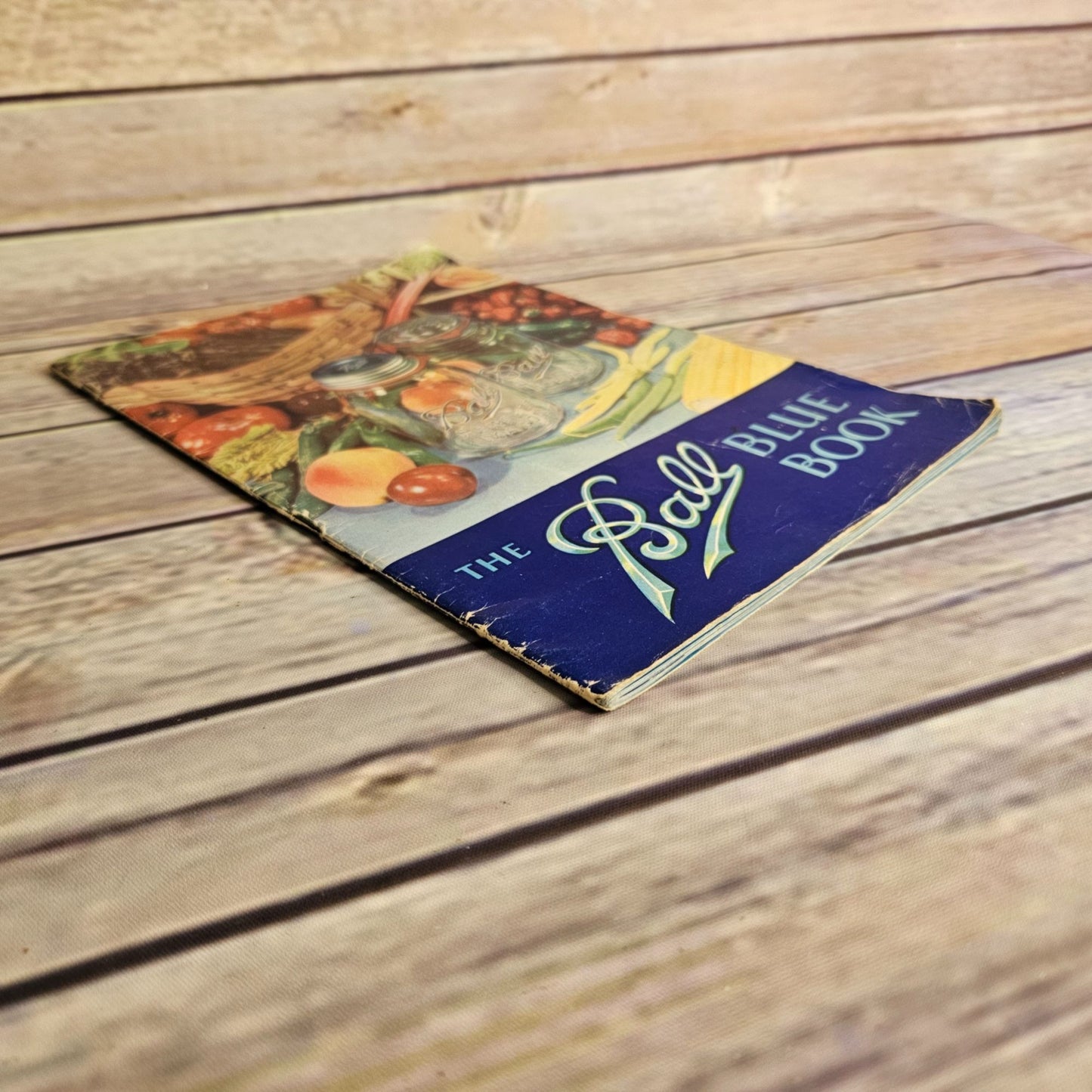 Vintage Cookbook Ball Jar Blue Book Home Canning Freezing Recipes Methods 1941 Paperback Booklet