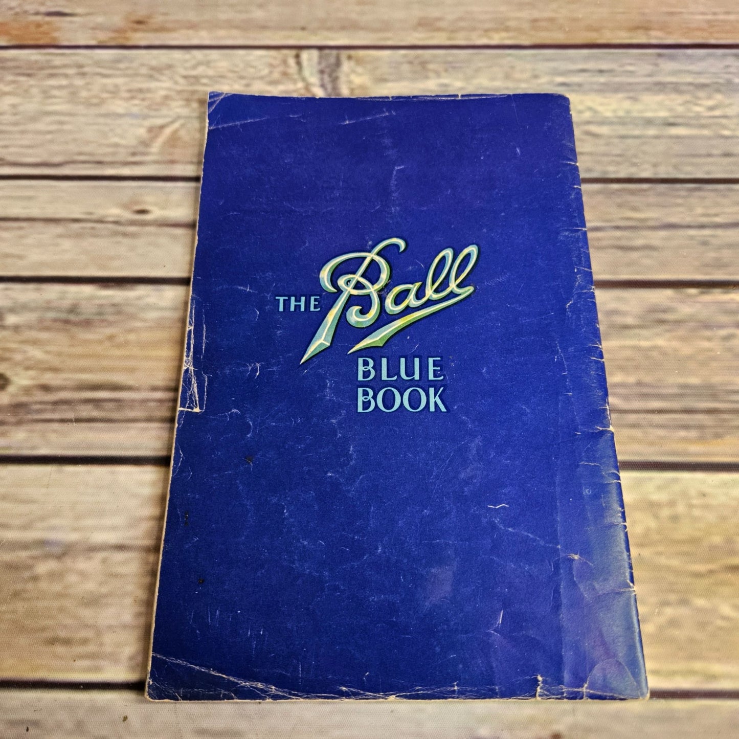 Vintage Cookbook Ball Jar Blue Book Home Canning Freezing Recipes Methods 1941 Paperback Booklet