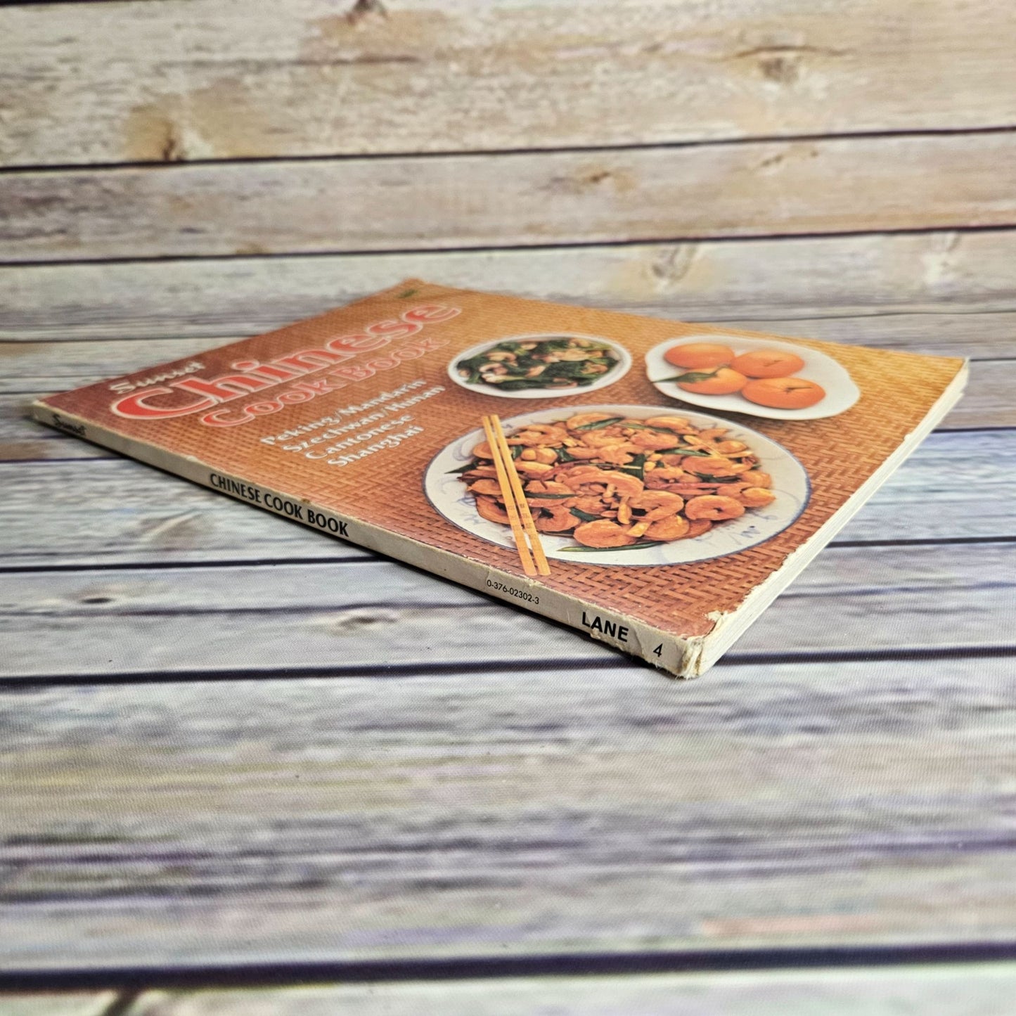 Vintage Cookbook Sunset Chinese Cook Book Peking Mandarin Szechwan Hunan Cantonese Shanghai 1981 Paperback