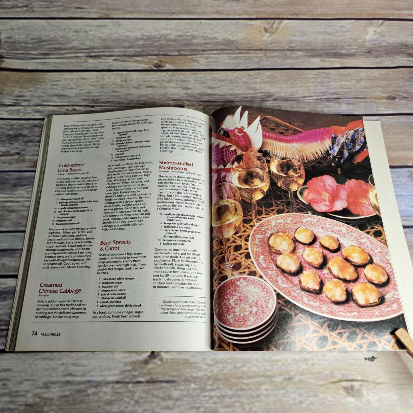 Vintage Cookbook Sunset Chinese Cook Book Peking Mandarin Szechwan Hunan Cantonese Shanghai 1981 Paperback