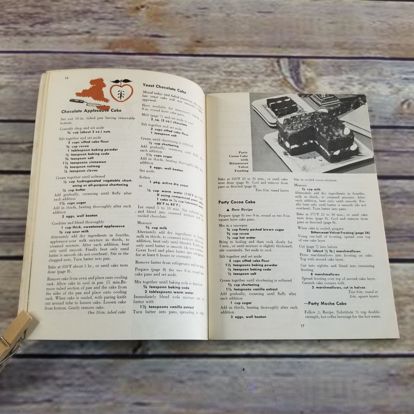 Vintage Cookbook The Chocolate Cookbook Culinary Arts Institute Recipes 1954 Melanie De Proft Booklet Pamphlet