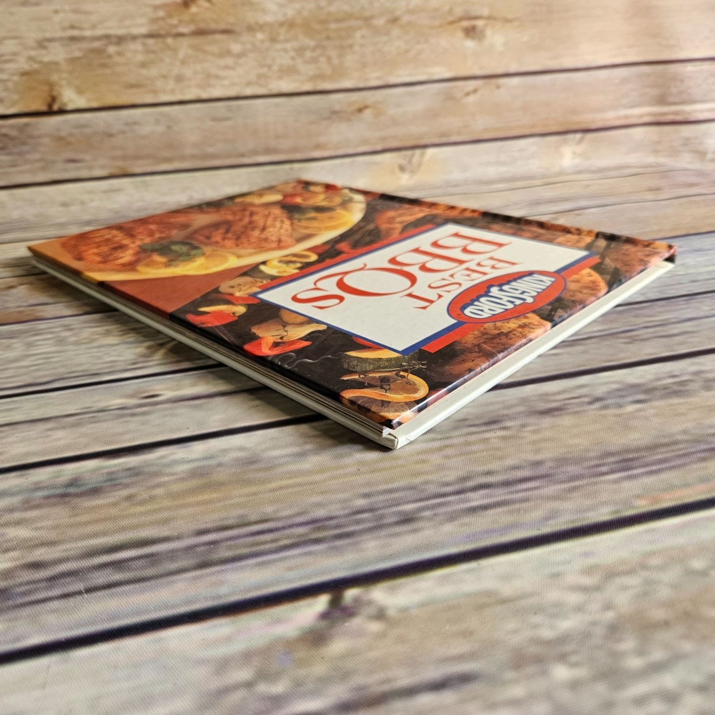 Vintage BBQ Cookbook Kingsford Barbecue Favorite Recipes 1995 Charcoal BBQ Recipes BBQing Food Basics Meats Poultry Seafood Smoked Sides