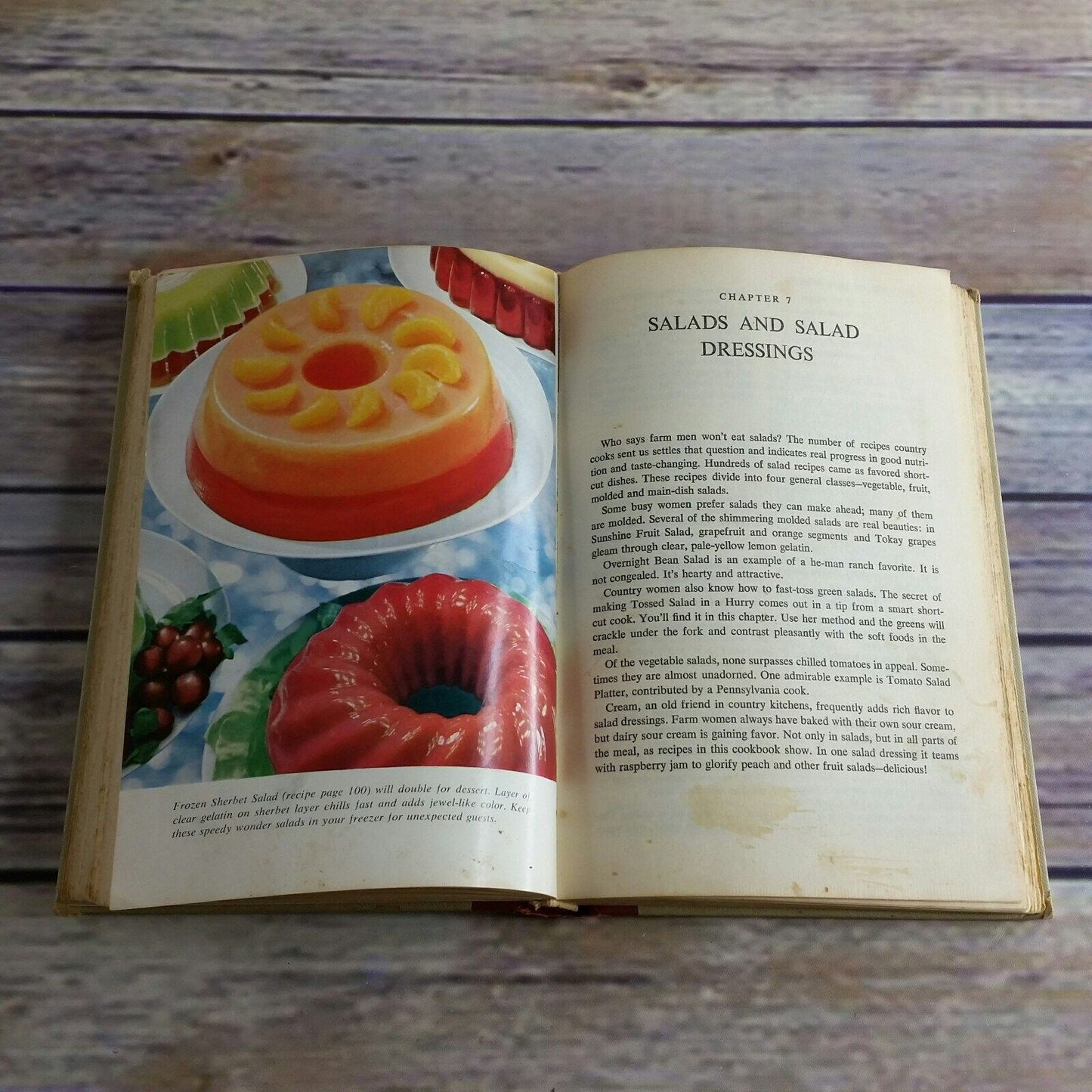 Vintage Farm Journal Timesaving Country Cookbook 1961 Hardcover NO Dust Jacket