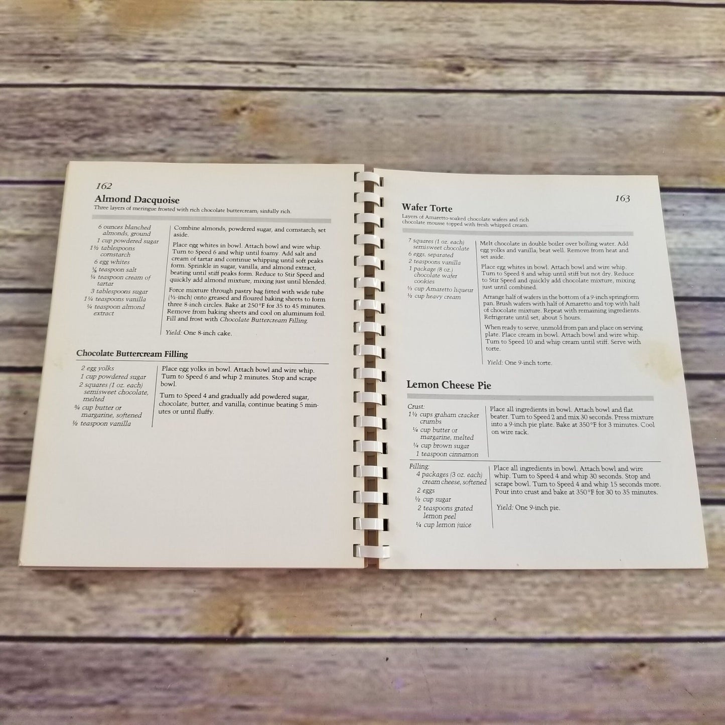 Vintage Kitchen Aid Cookbook Mixer Recipes Book 1987 Spiral Bound K45SS