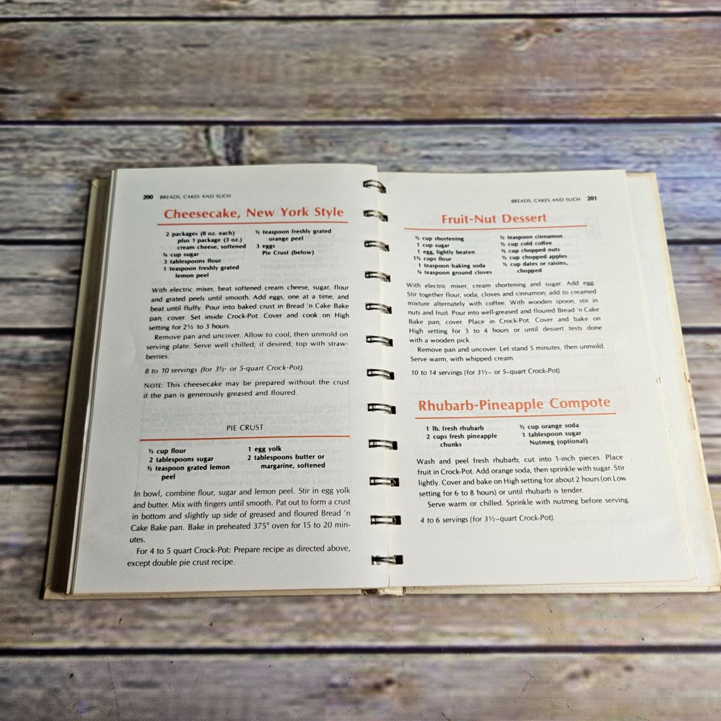 Rival Crock Pot Cookbook Slow Cooker Recipes 1975 Spiral Bound Hardcover