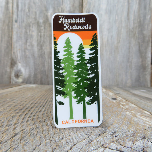 Humboldt Redwoods State Park Sticker: California Trees Souvenir - At Grandma's Table