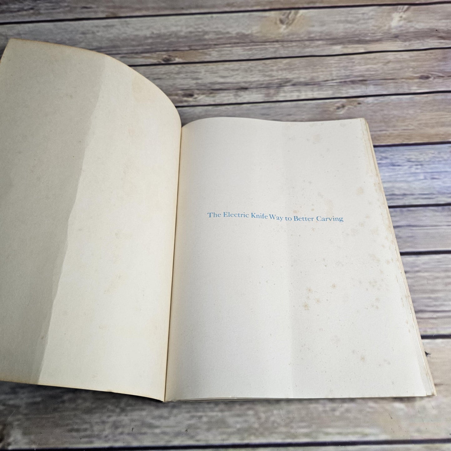 Vintage Electric Knife Way to Better Carving Cookbook Hamilton Beach Recipes and Instructions 1960s