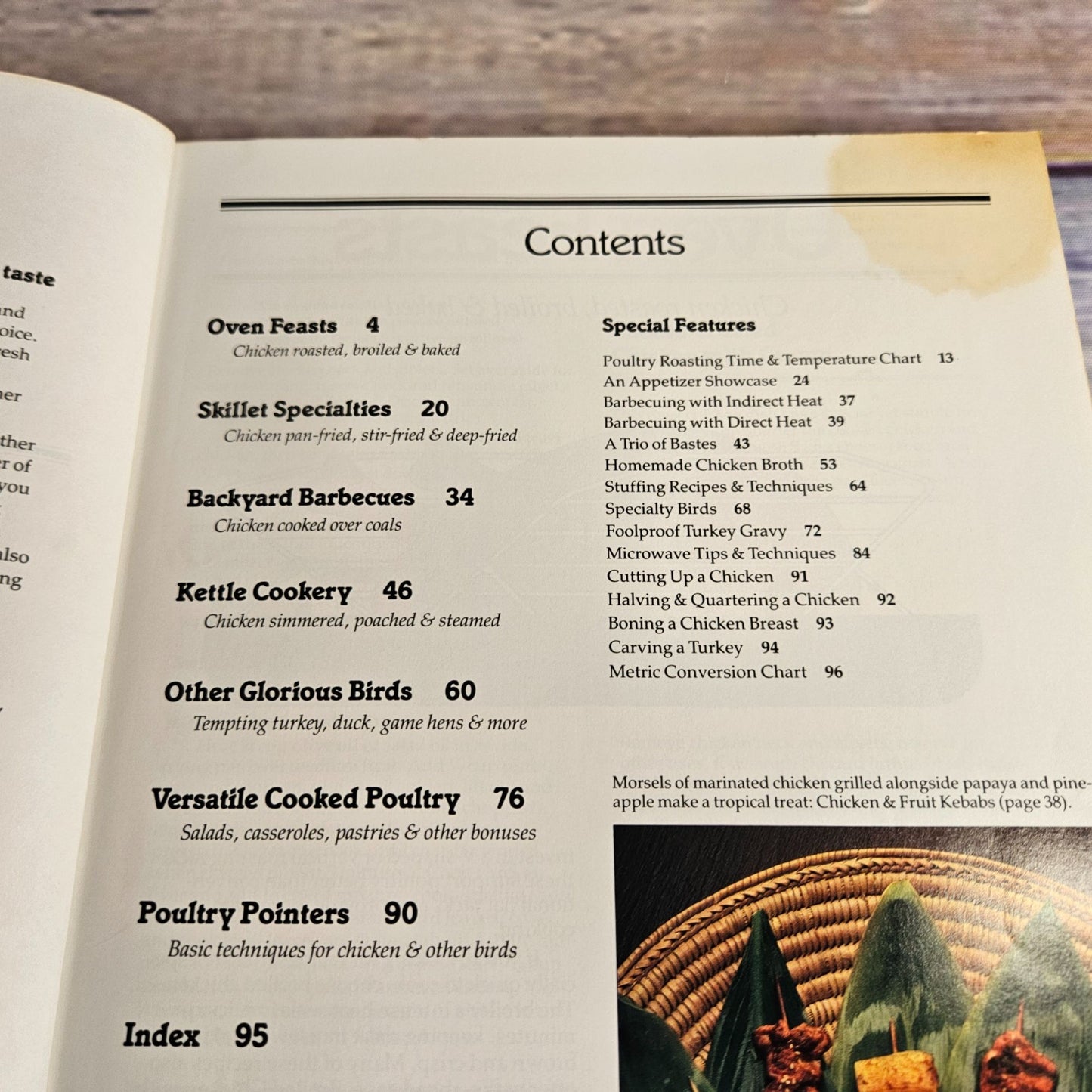 Vintage Cookbook Sunset Fresh Ways with Chicken Turkey Poultry 1990 Paperback Book Sunset Magazine