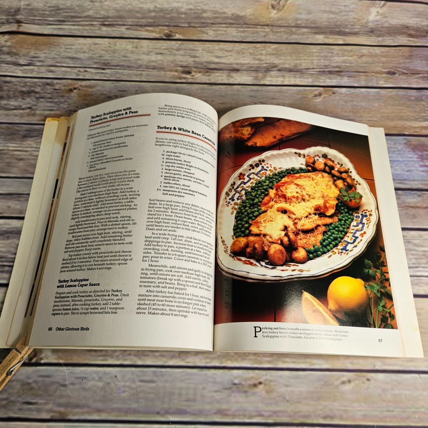 Vintage Cookbook Sunset Fresh Ways with Chicken Turkey Poultry 1990 Paperback Book Sunset Magazine