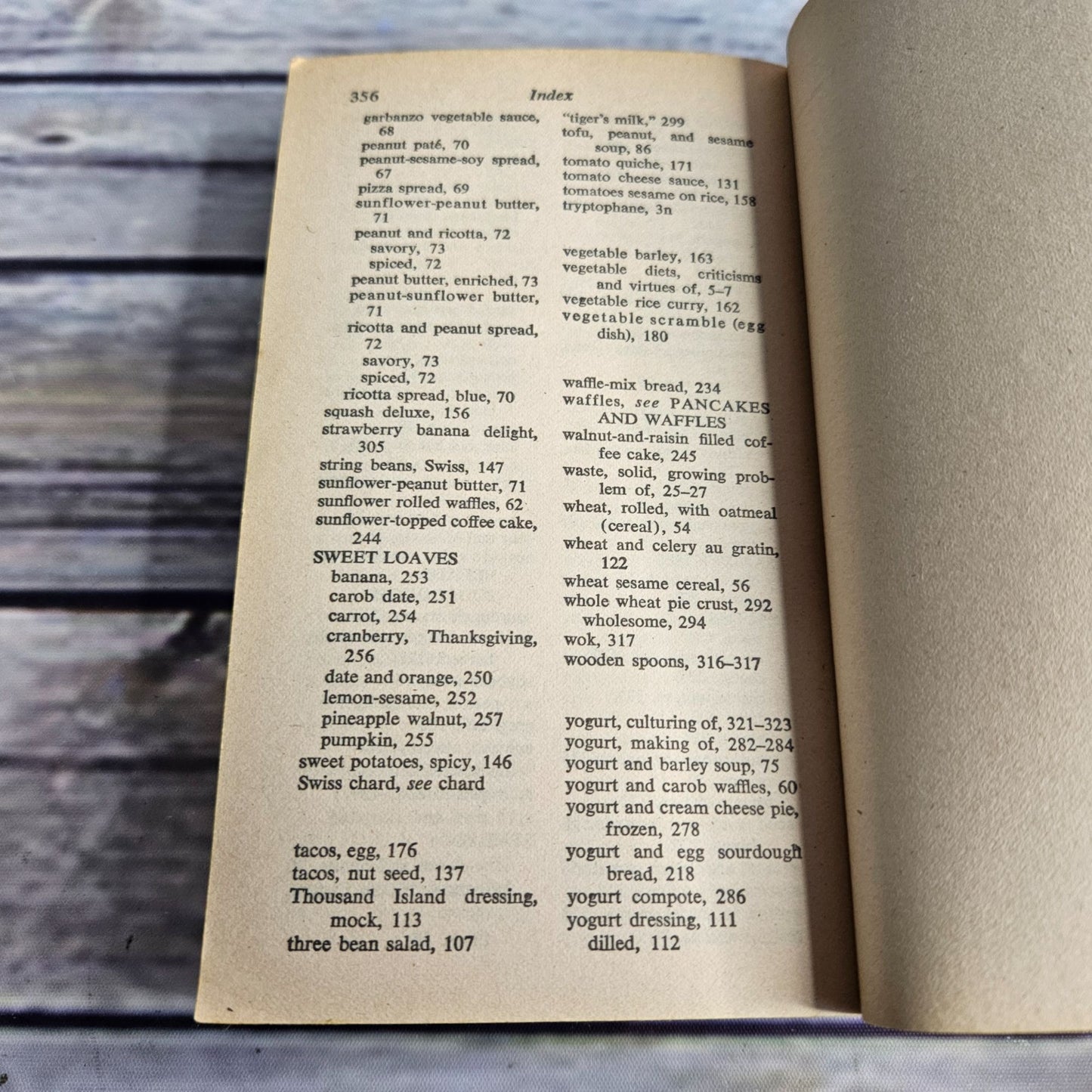 Vintage Cookbook Recipes for a Small Planet High Protein Meatless Cooking 1977 Vegetarian Paperback 14th Printing