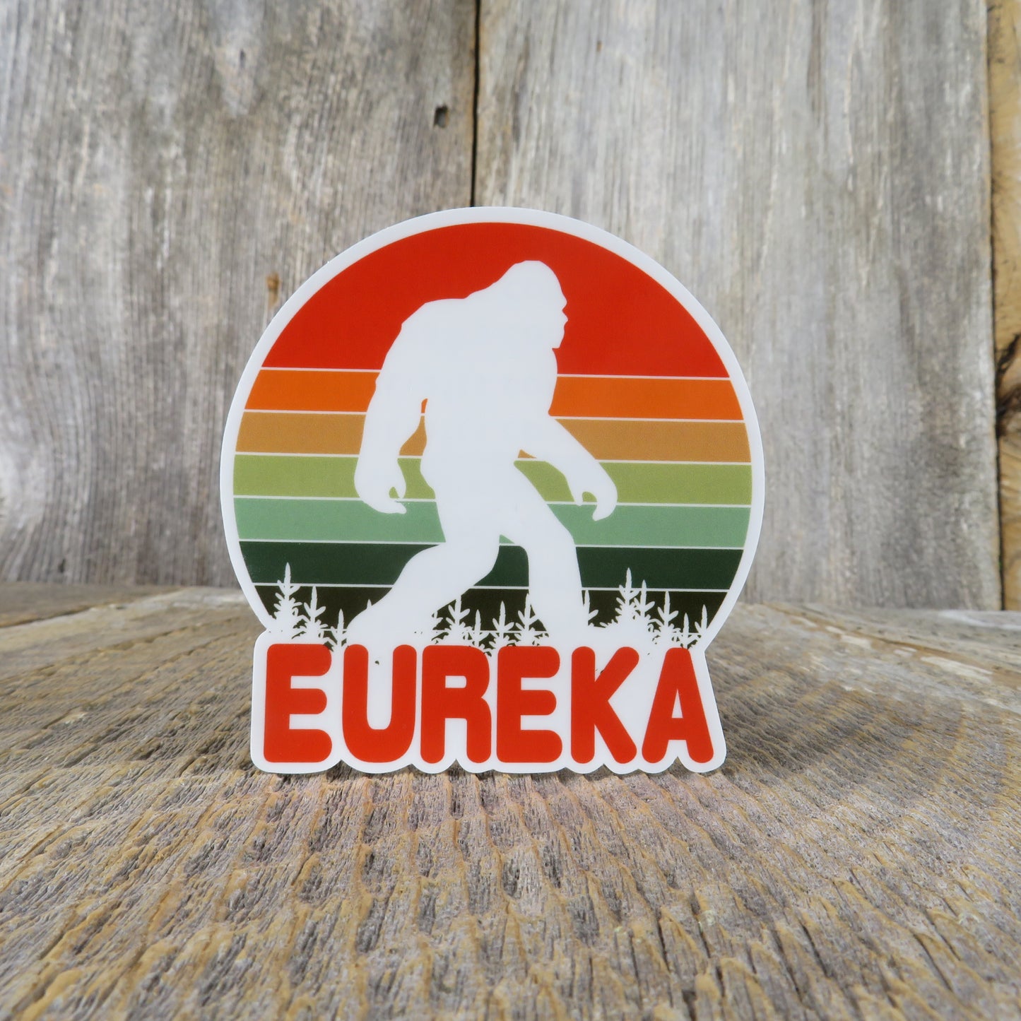Bigfoot Eureka California Sticker Travel Souvenir