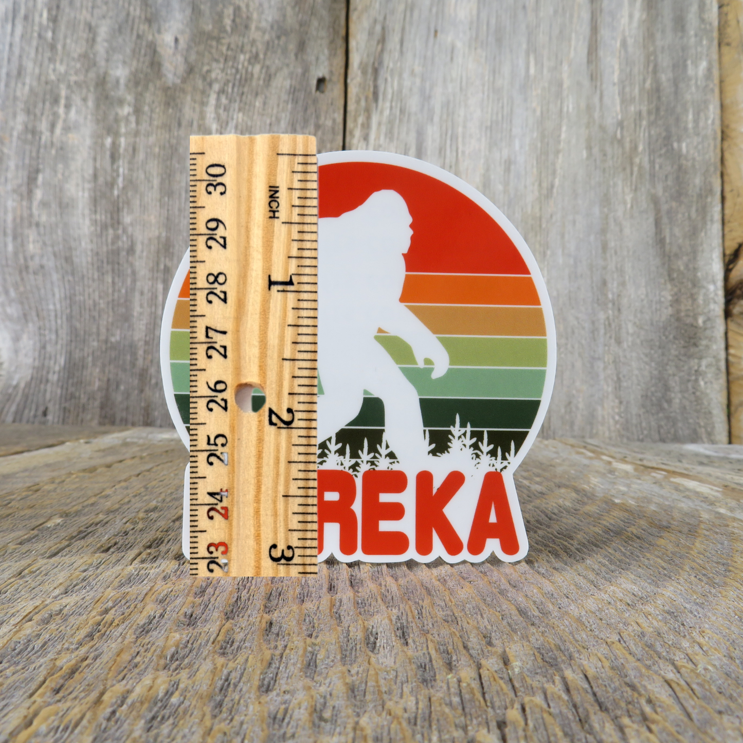 Bigfoot Eureka California Sticker Travel Souvenir