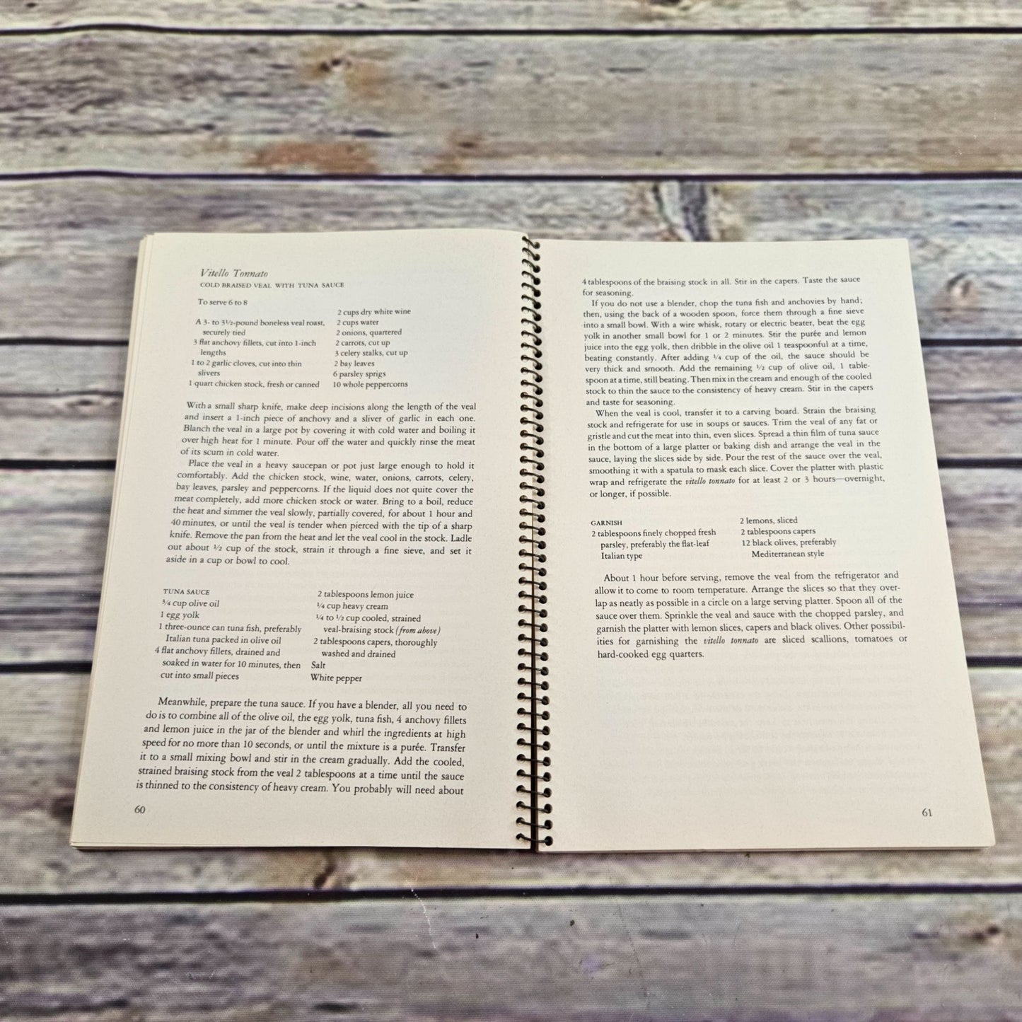 Vintage Cookbook Italian Cooking Recipes Time Life Books Foods of the World 1968 Spiral Bound The Cooking of Italy