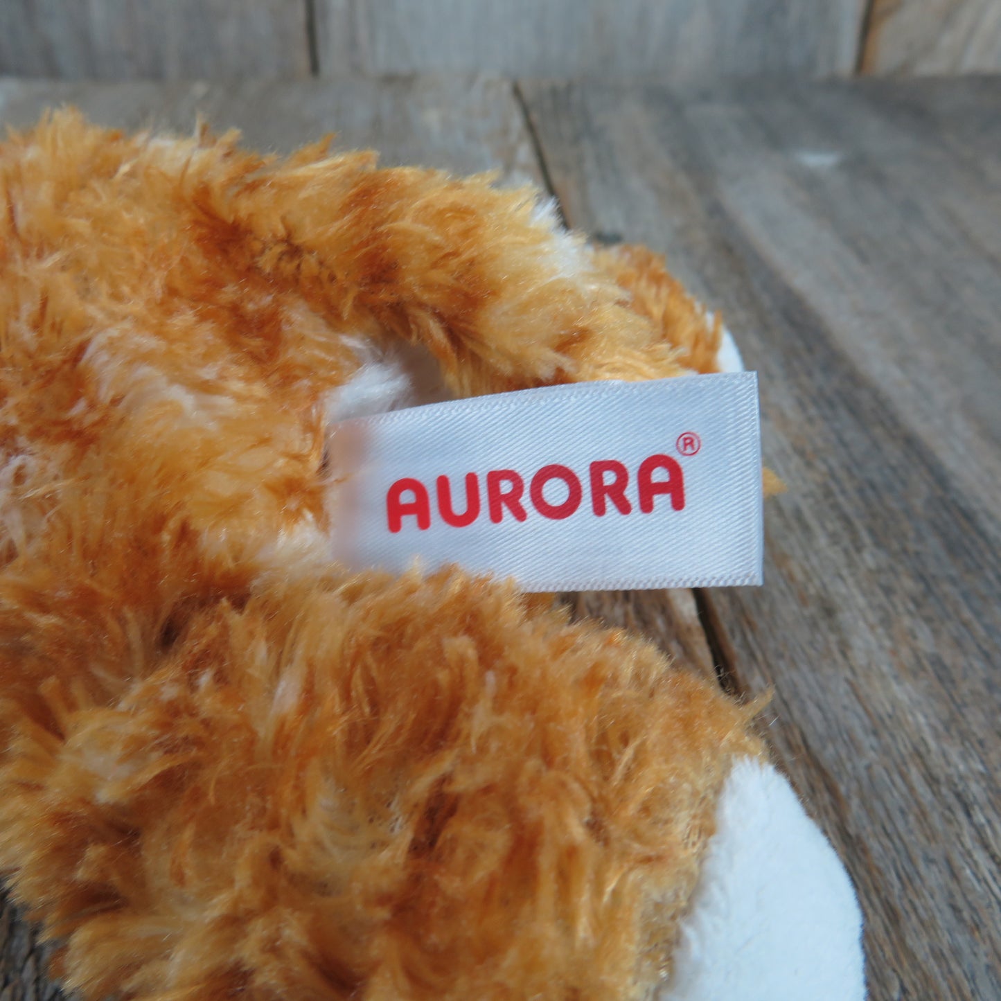 Aurora Orange White Striped Tabby Cat Plush Stuffed Animal 2021