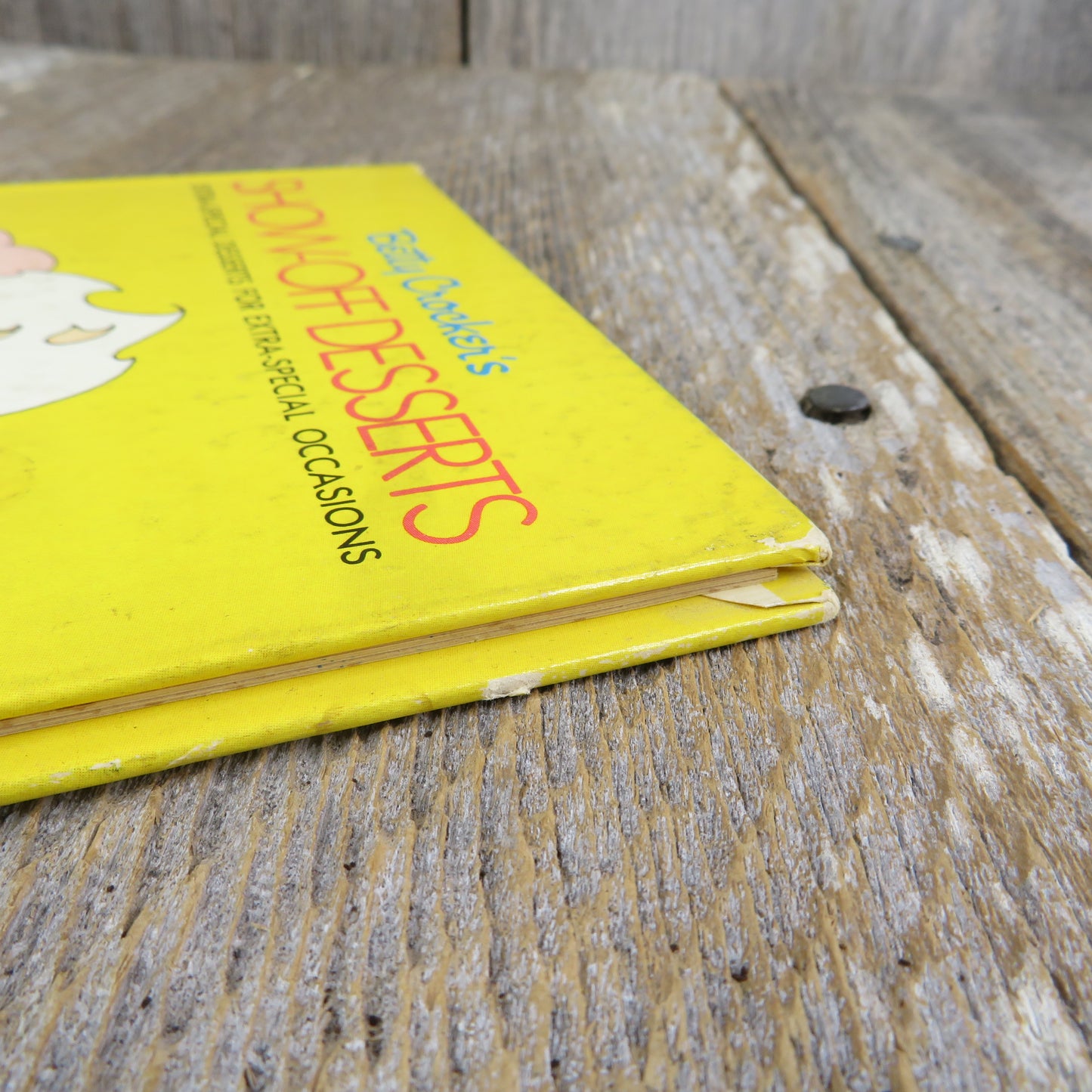 Vintage Betty Crocker Show Off Desserts Cookbook Hardcover 1970