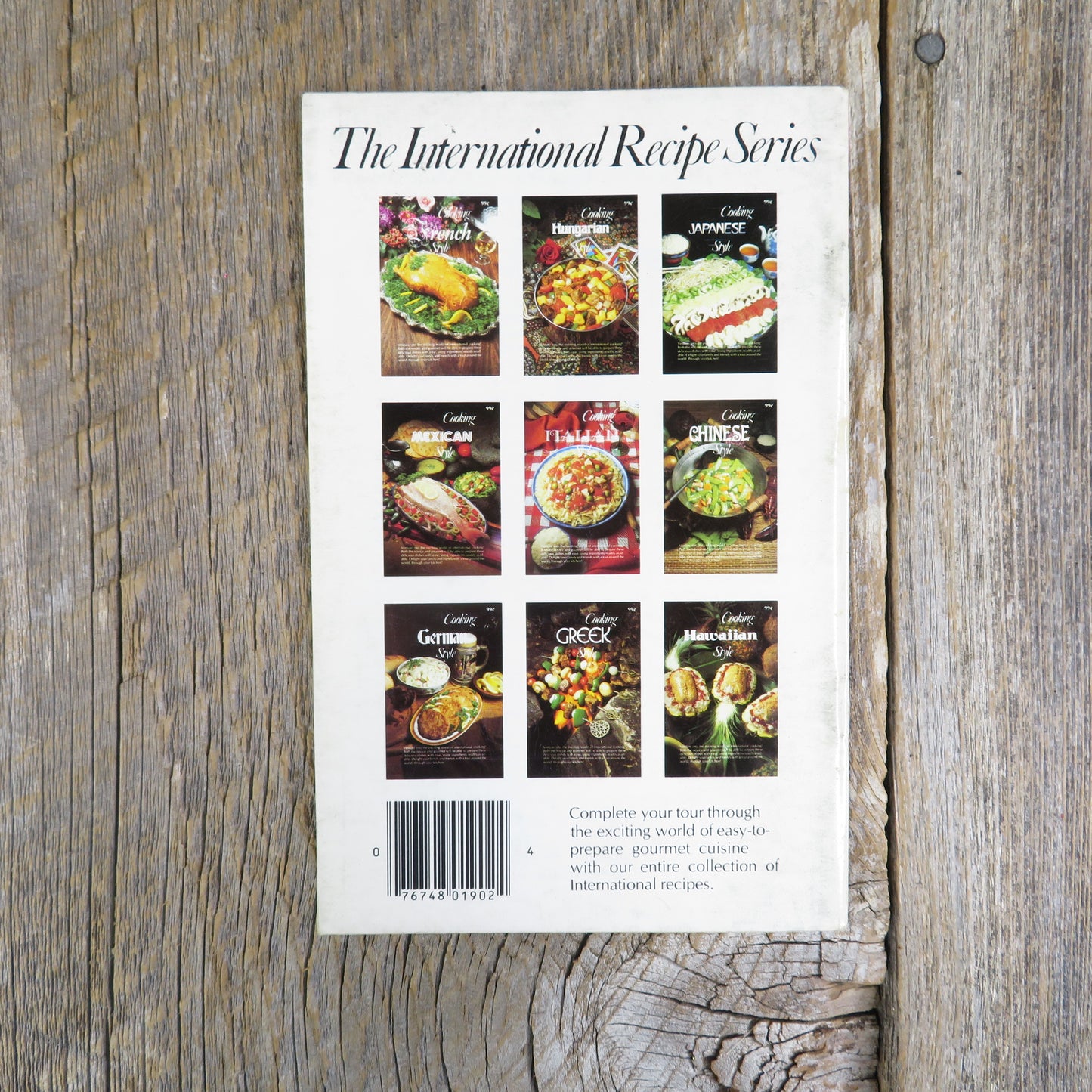 Vintage Cookbook Cooking French Style International Publishing August 1979