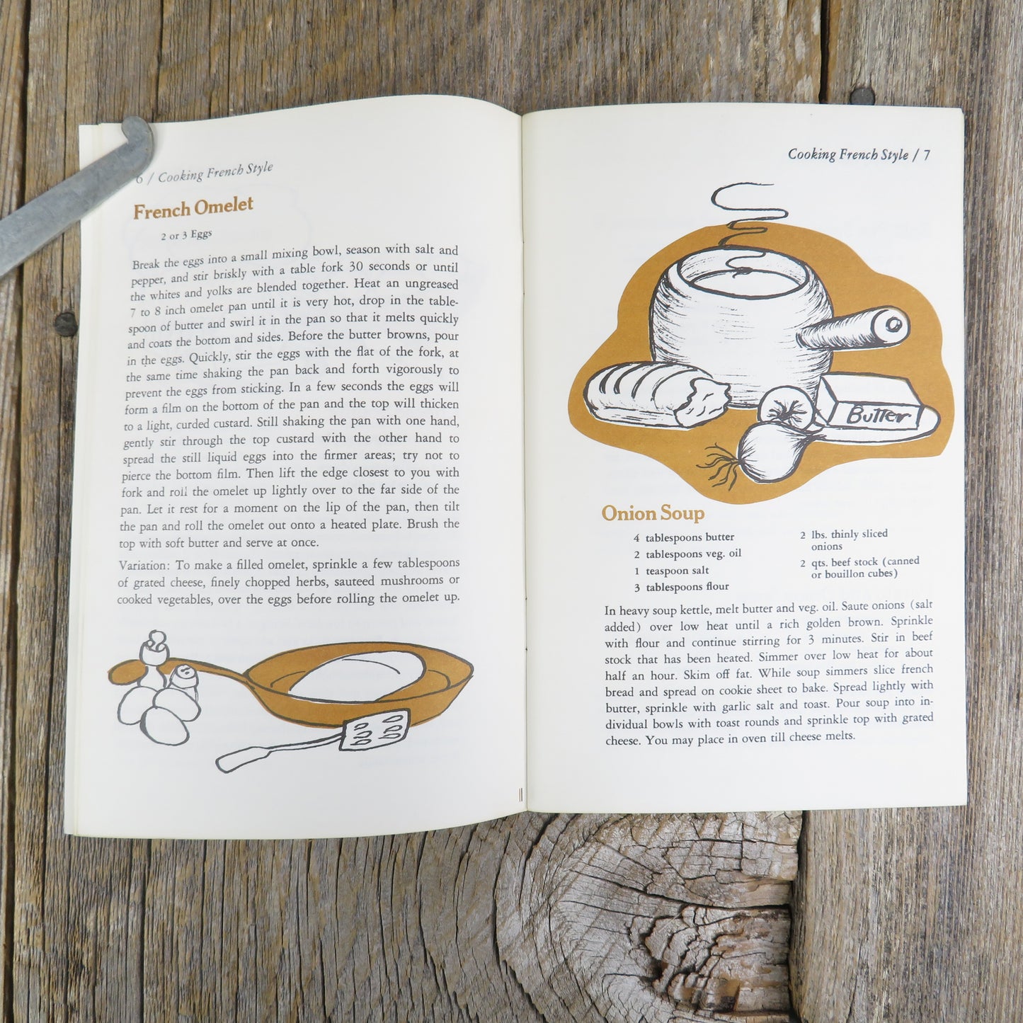 Vintage Cookbook Cooking French Style International Publishing August 1979