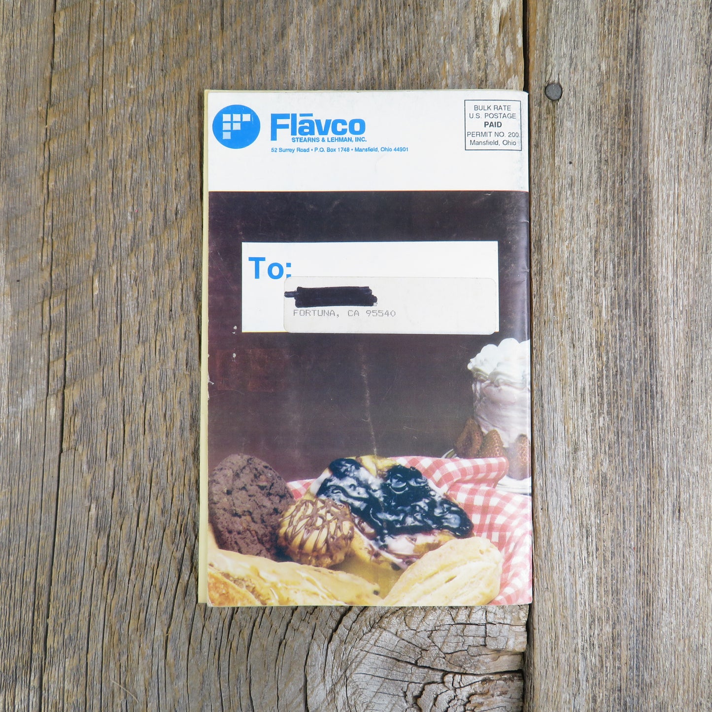 Vintage Grandma's Choice Extract Cookbook Flavco Favorite Old Fashioned Recipes Pamplet Paperback