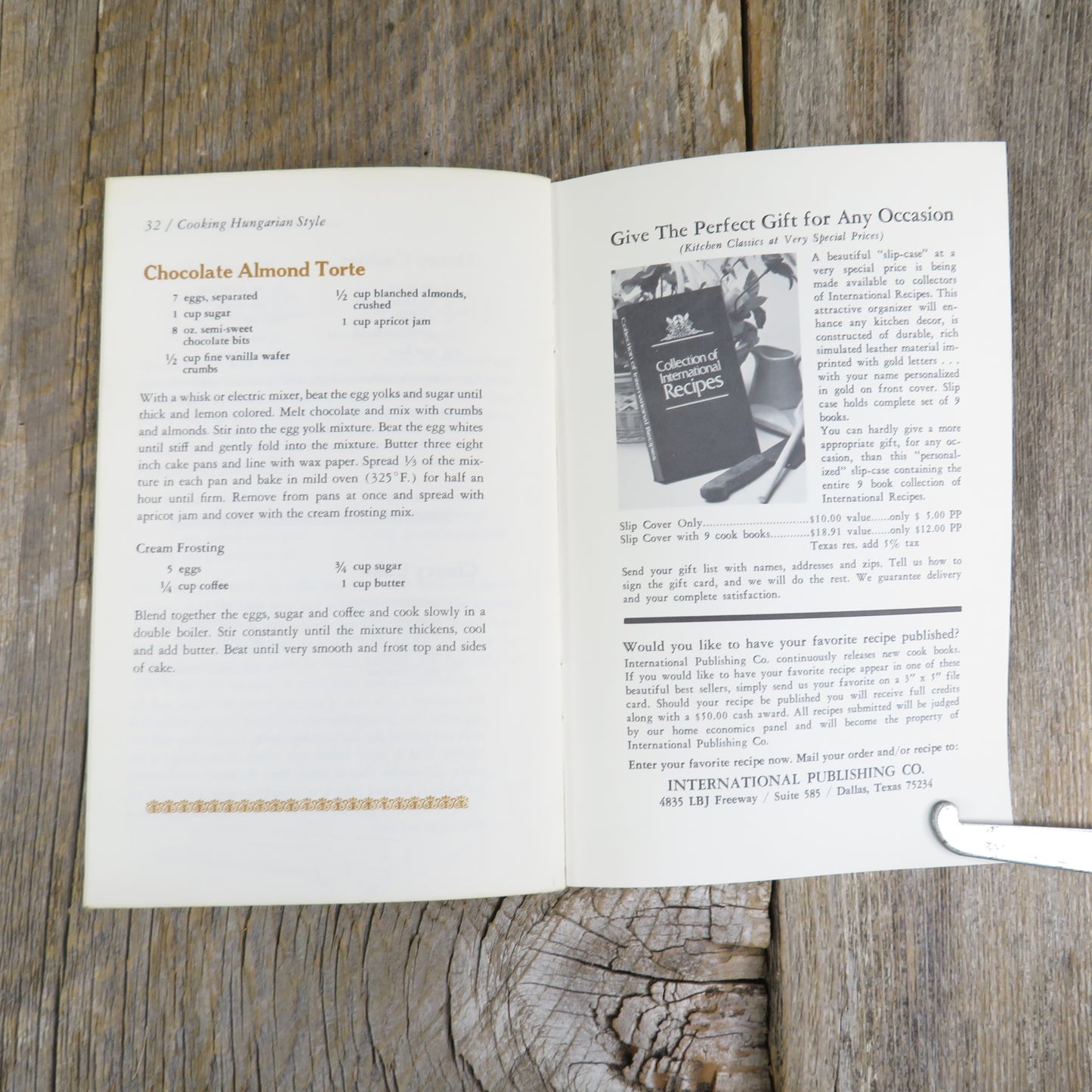 Cooking Hungarian Style Vintage Cookbook Hungary International Publishing August 1979