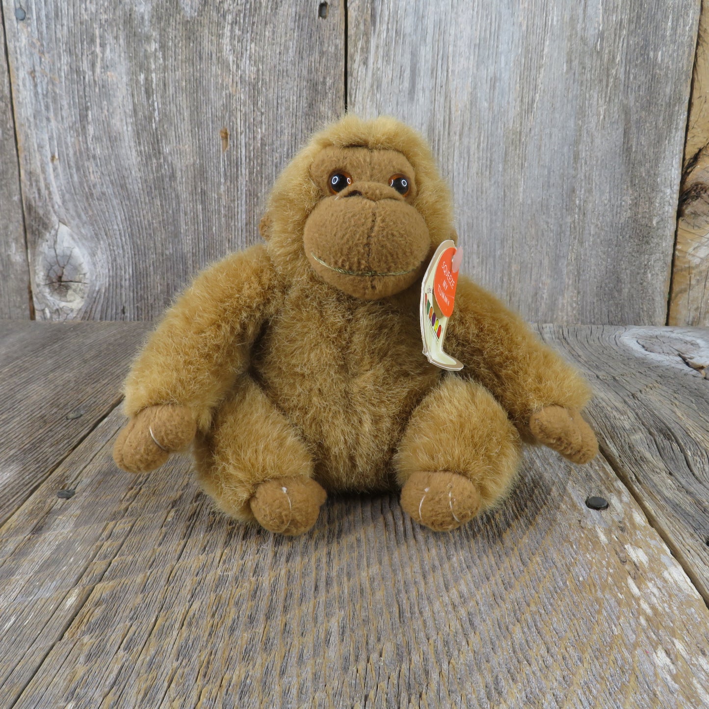 Vintage Gorilla Plush Monkey A & A Aurora Stuffed Animal