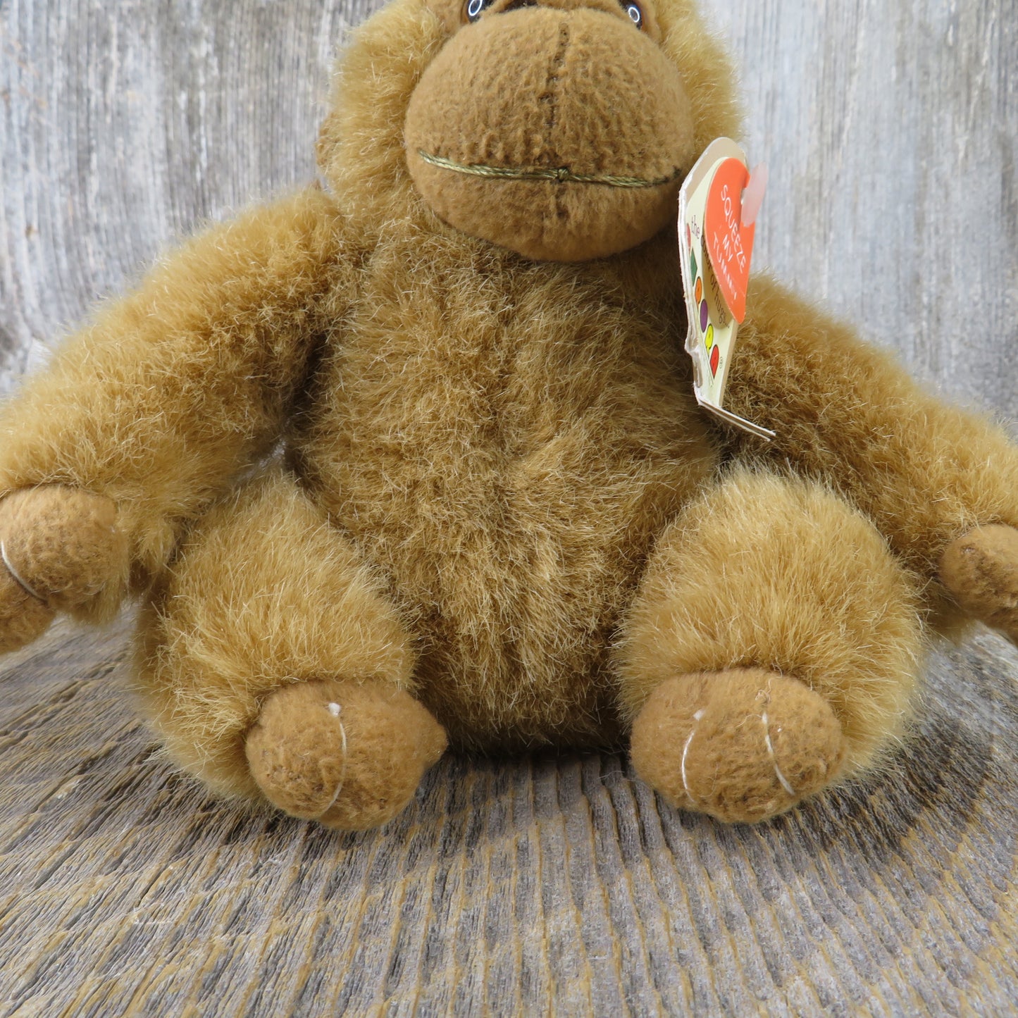 Vintage Gorilla Plush Monkey A & A Aurora Stuffed Animal