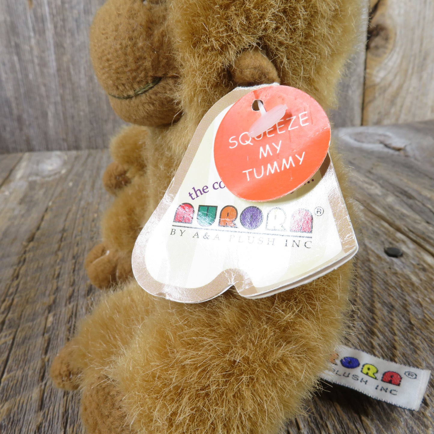 Vintage Gorilla Plush Monkey A & A Aurora Stuffed Animal