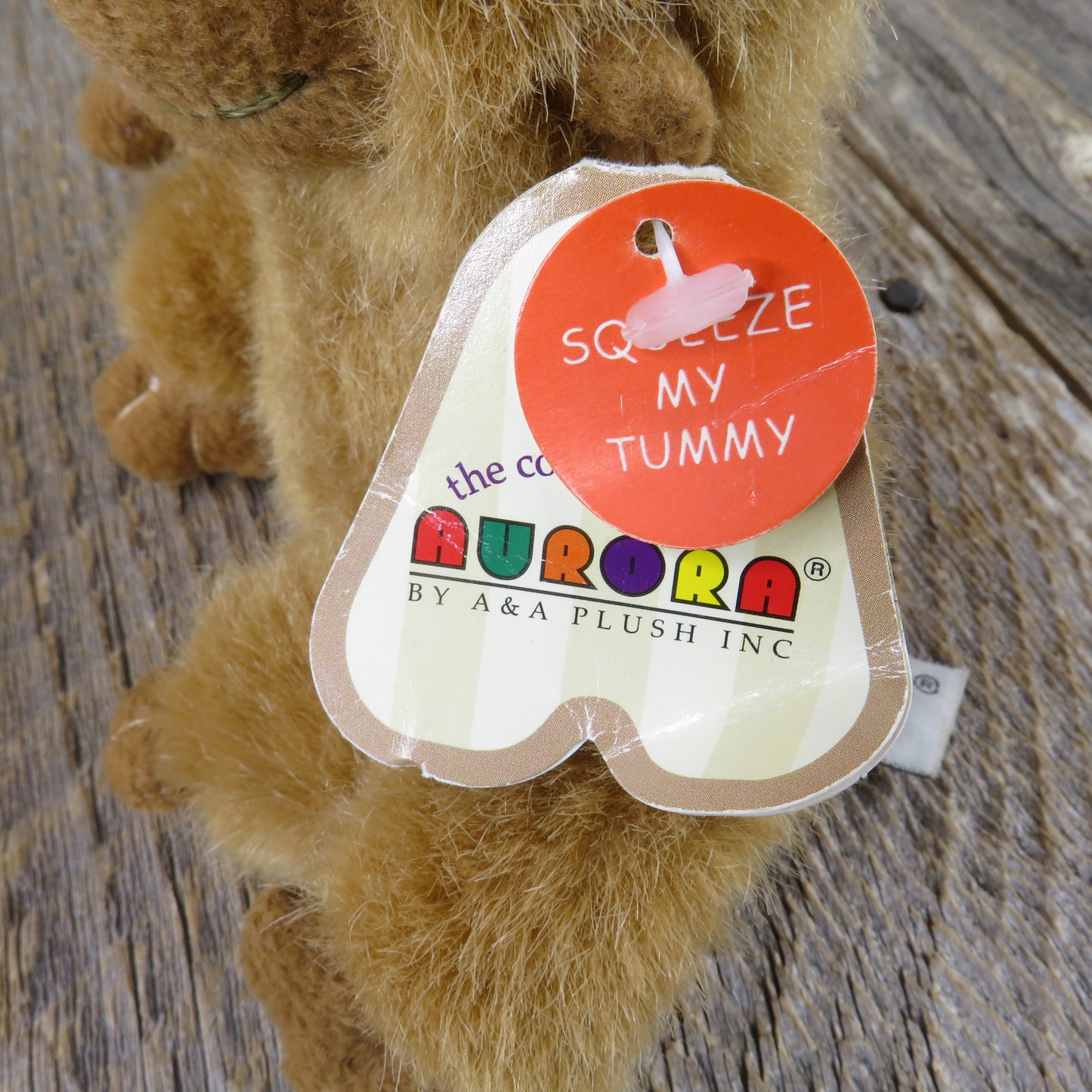 Vintage Gorilla Plush Monkey A & A Aurora Stuffed Animal