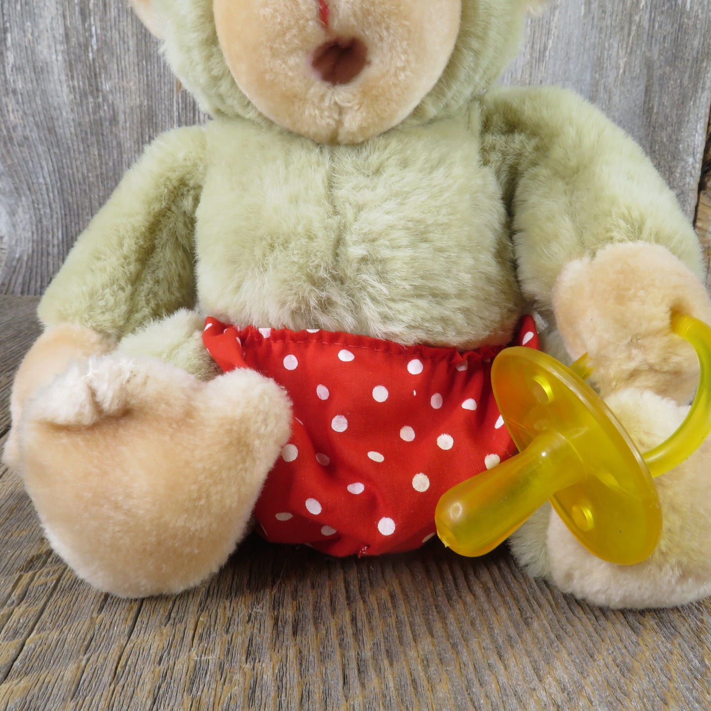 Vintage Gorilla with Pacifier Chee Chee Plush Monkey Russ Berrie Stuffed Animal