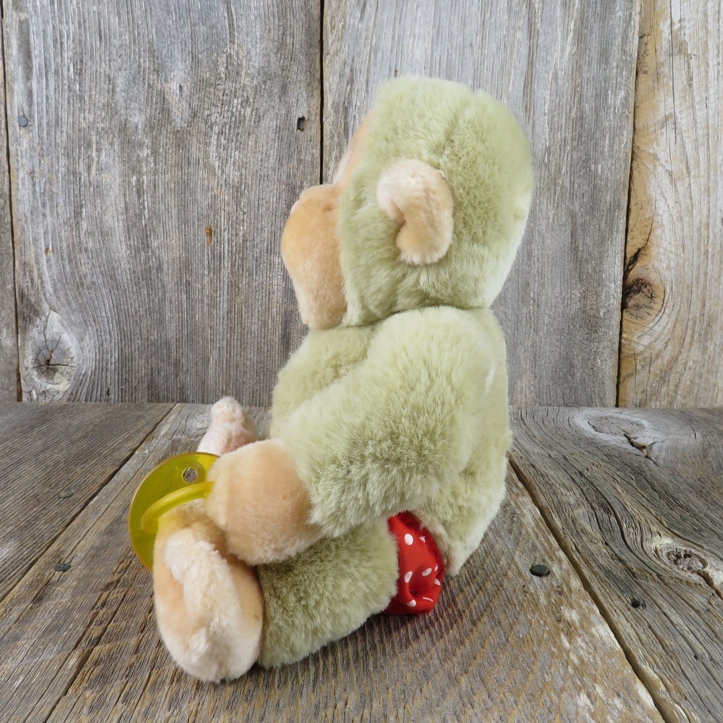 Vintage Gorilla with Pacifier Chee Chee Plush Monkey Russ Berrie Stuffed Animal