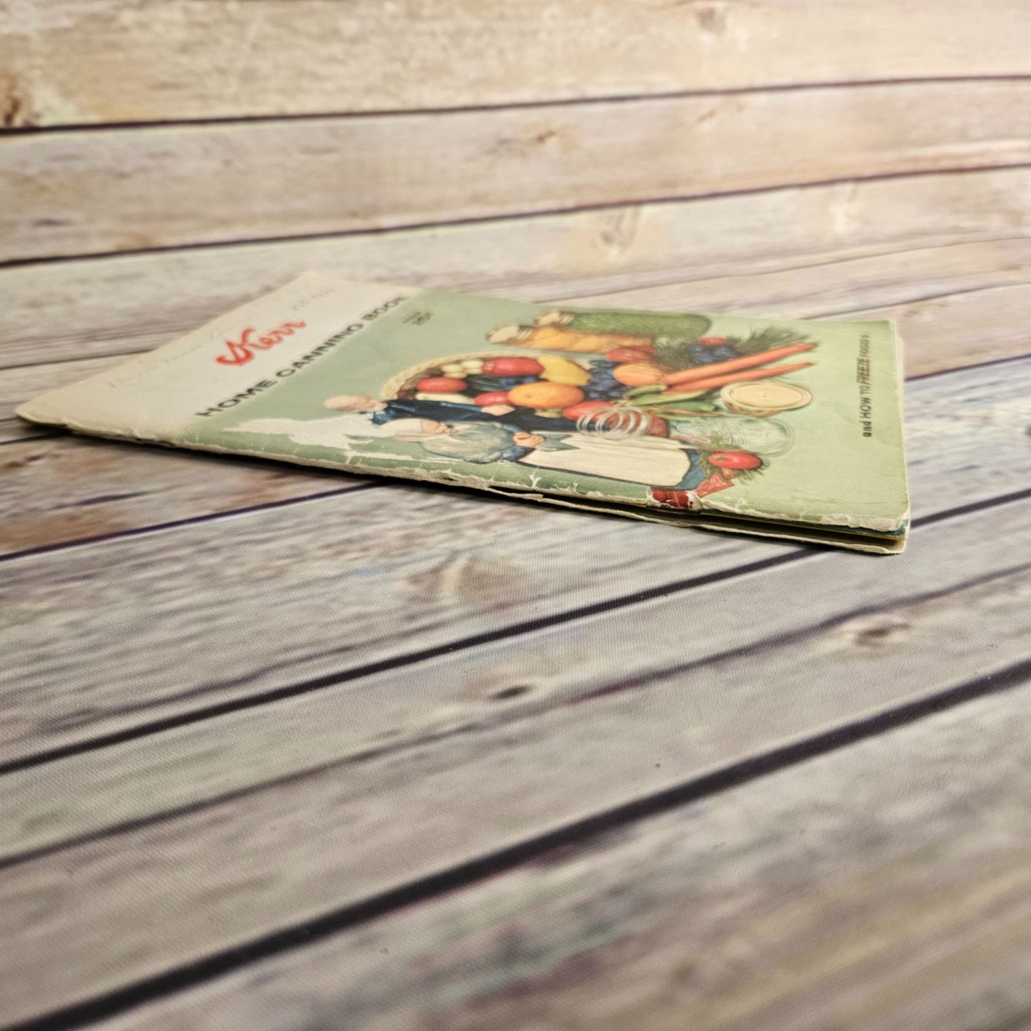 Vintage Kerr Home Canning and Freezing Book Cookbook Recipes 1958 Booklet Food Preservation Promo Ads Advertising