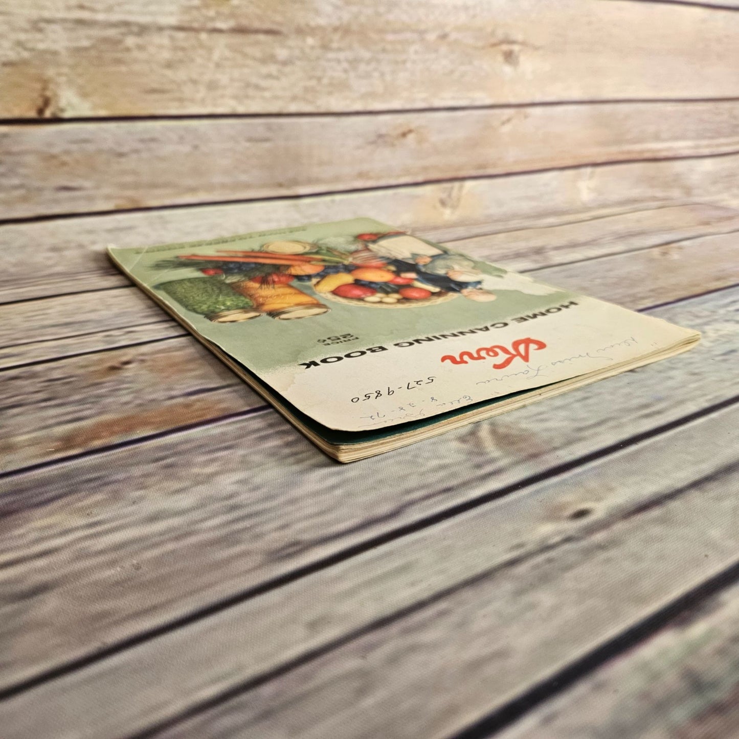 Vintage Kerr Home Canning and Freezing Book Cookbook Recipes 1958 Booklet Food Preservation Promo Ads Advertising