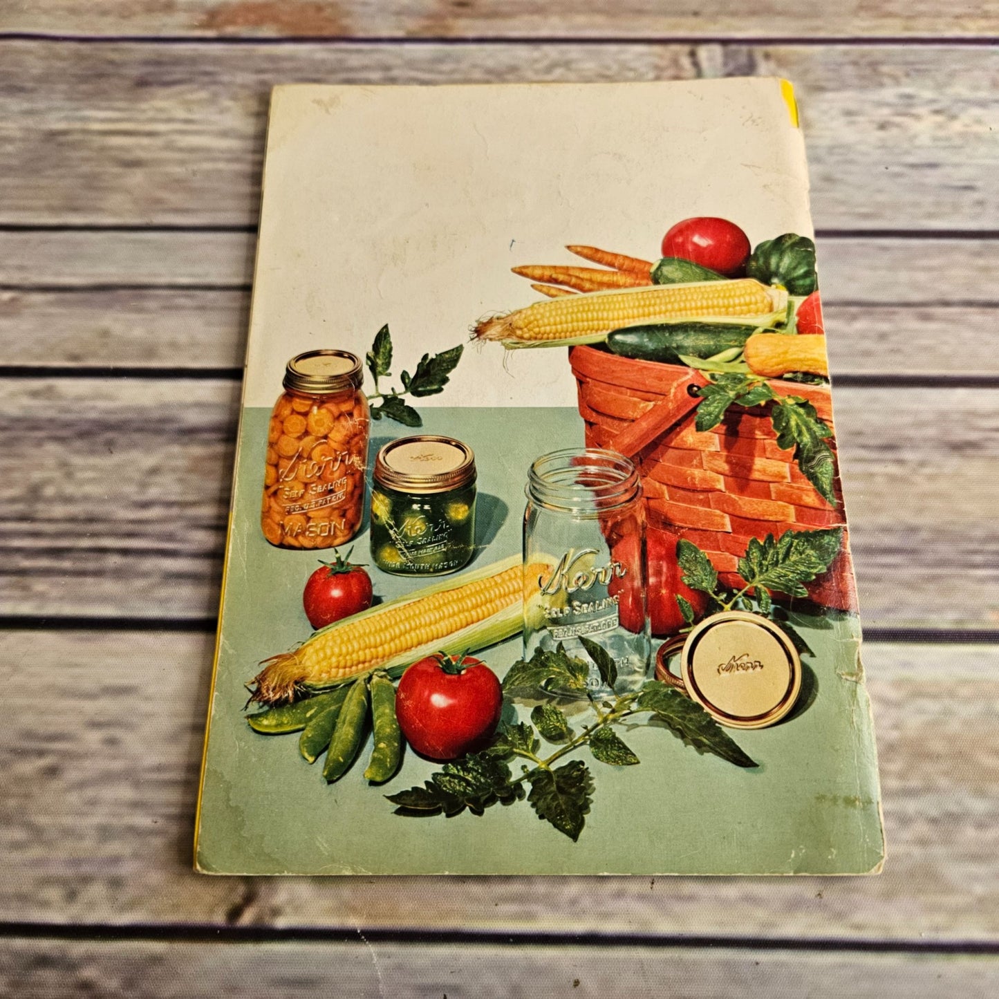 Vintage Kerr Home Canning and Freezing Book Cookbook Recipes 1958 Booklet Food Preservation Promo Ads Advertising