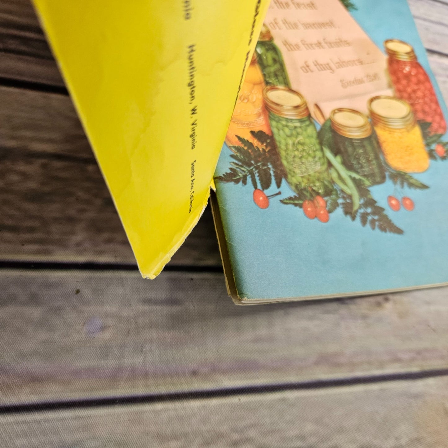 Vintage Kerr Home Canning and Freezing Book Cookbook Recipes 1958 Booklet Food Preservation Promo Ads Advertising