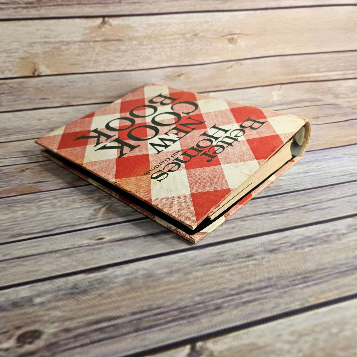 Vintage Better Homes and Gardens New Cookbook Recipes 5 Ring Binder Hardcover 1970s