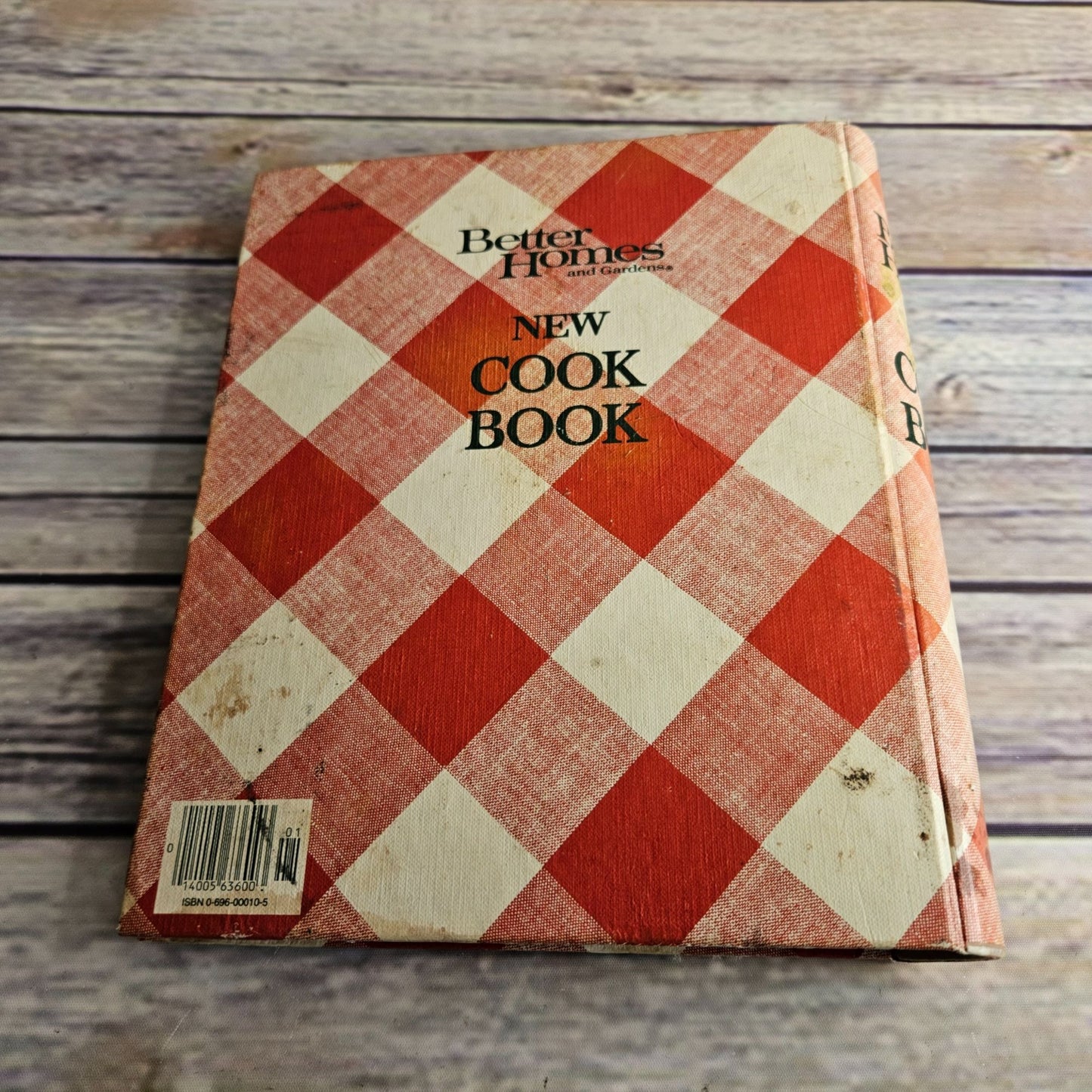 Vintage Better Homes and Gardens New Cookbook Recipes 5 Ring Binder Hardcover 1970s