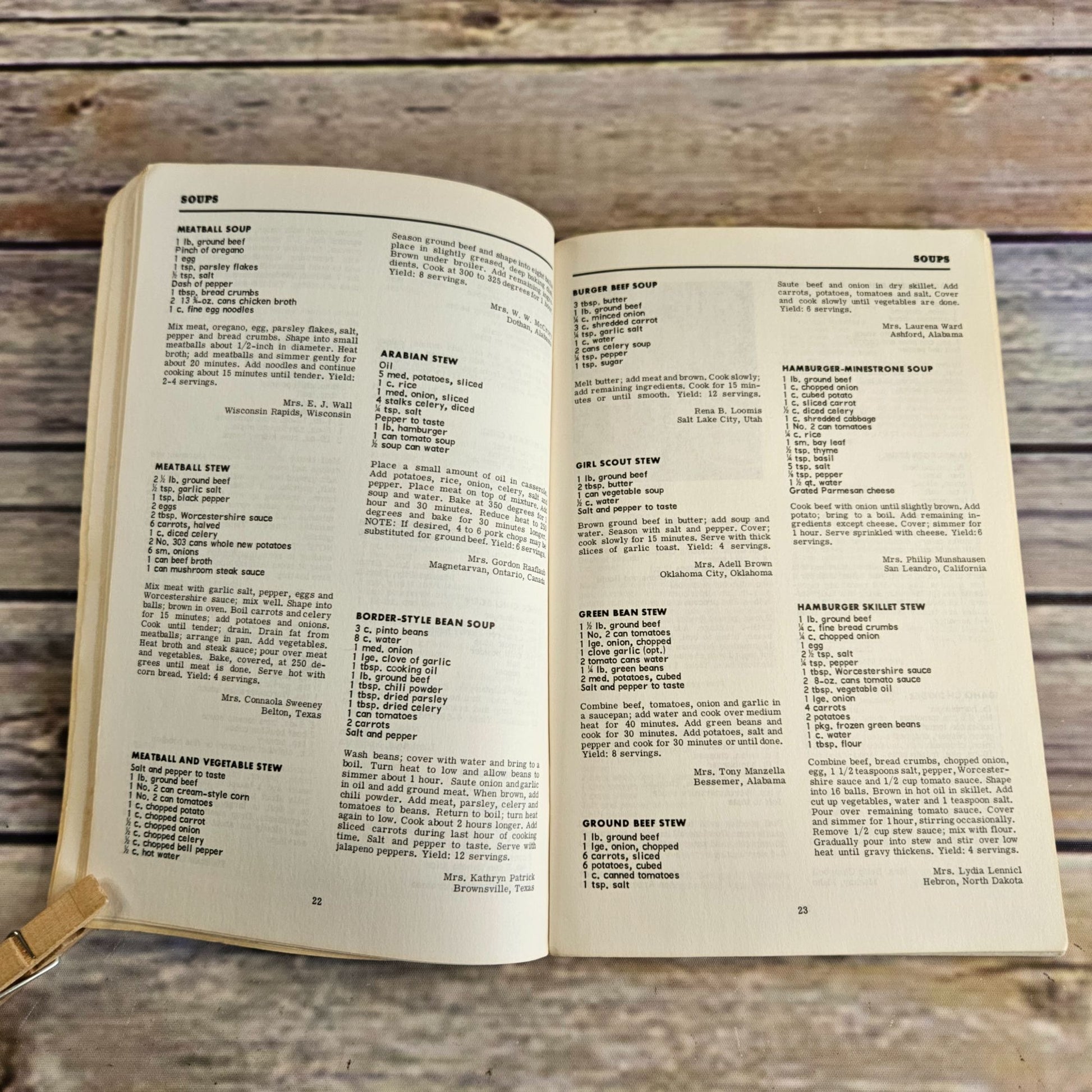 Vintage Ground Beef Cookbook 1967 Over 500 Recipes Favorite Recipes Press Paperback Booklet - At Grandma's Table