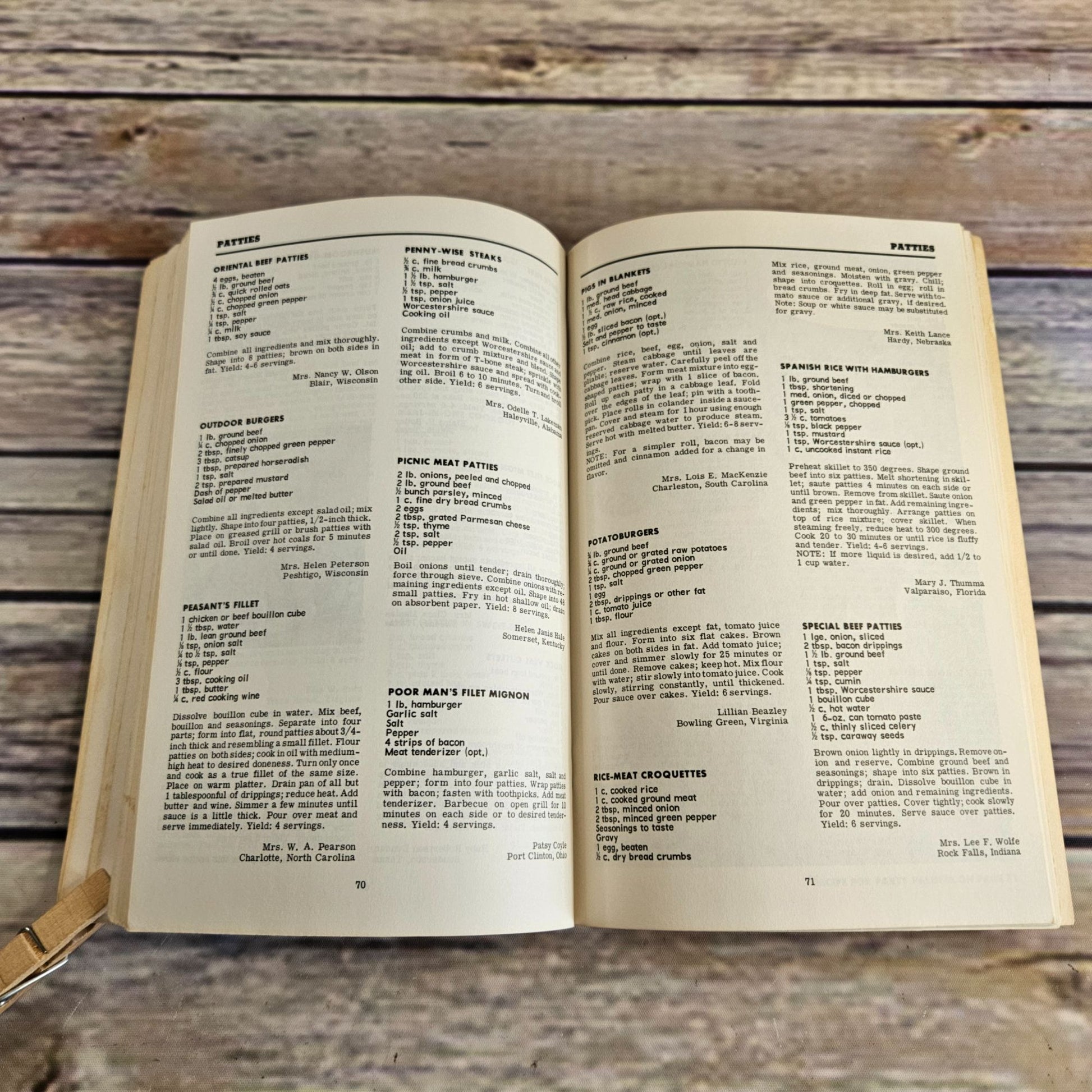 Vintage Ground Beef Cookbook 1967 Over 500 Recipes Favorite Recipes Press Paperback Booklet - At Grandma's Table