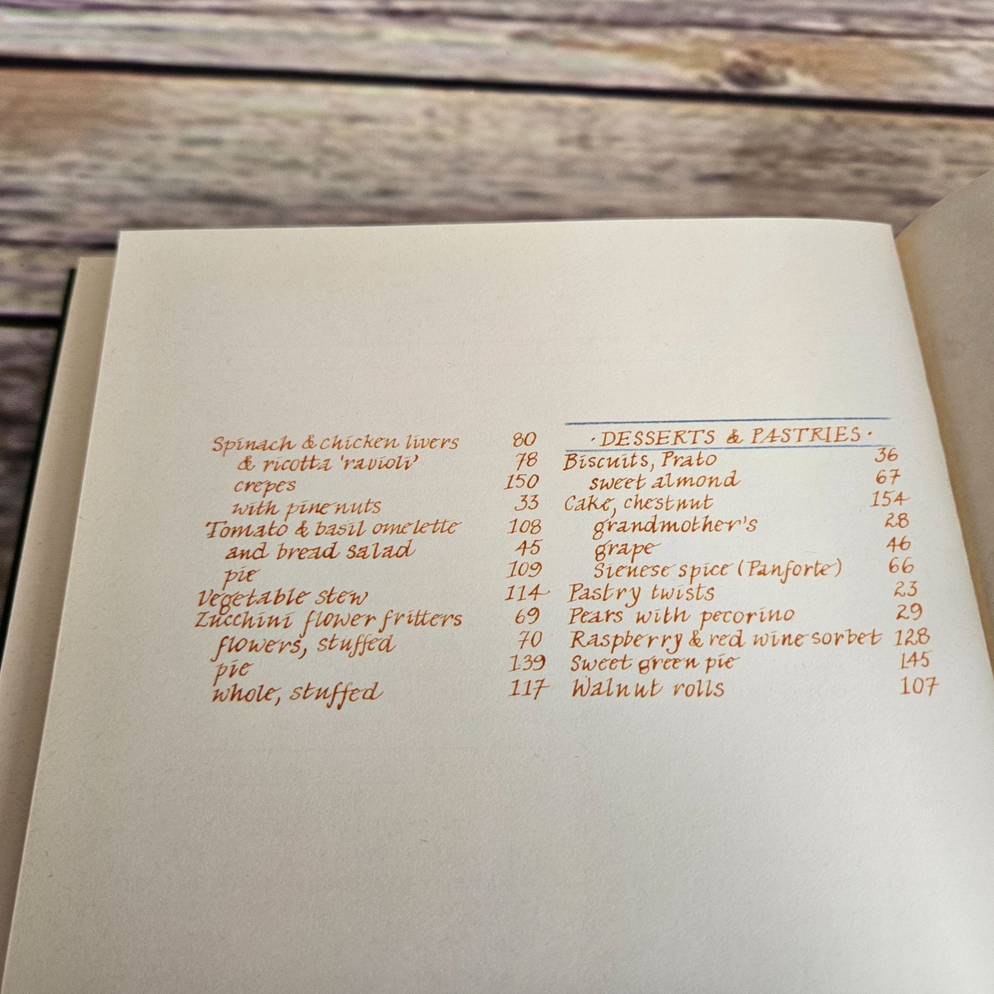 Vintage Italian Cooking Cookbook A Taste of Tuscany Leslie Forbes 1985 Hardcover Recipes NO Dust Jacket - At Grandma's Table