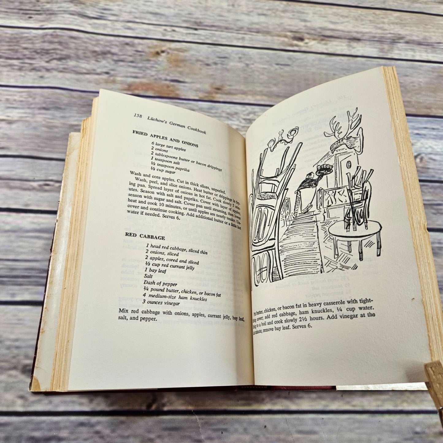 Vintage Cookbook German Cookbook Luchows German Recipes 1952 Hardcover Jan Mitchell Story and Favorite Dishes of Americas German Restaurant