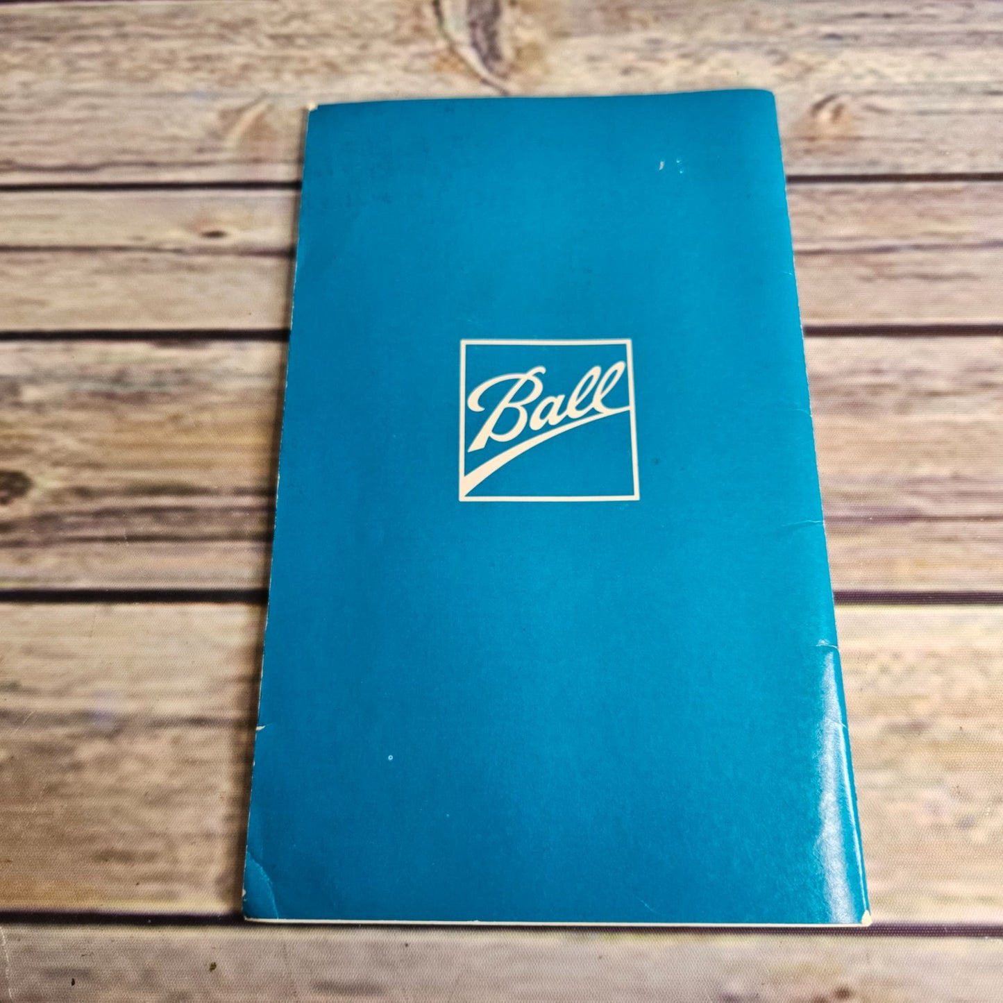 Vintage Cookbook Ball Jar Freezer Book Instructions Recipes Paperback Booklet 1976 1970s