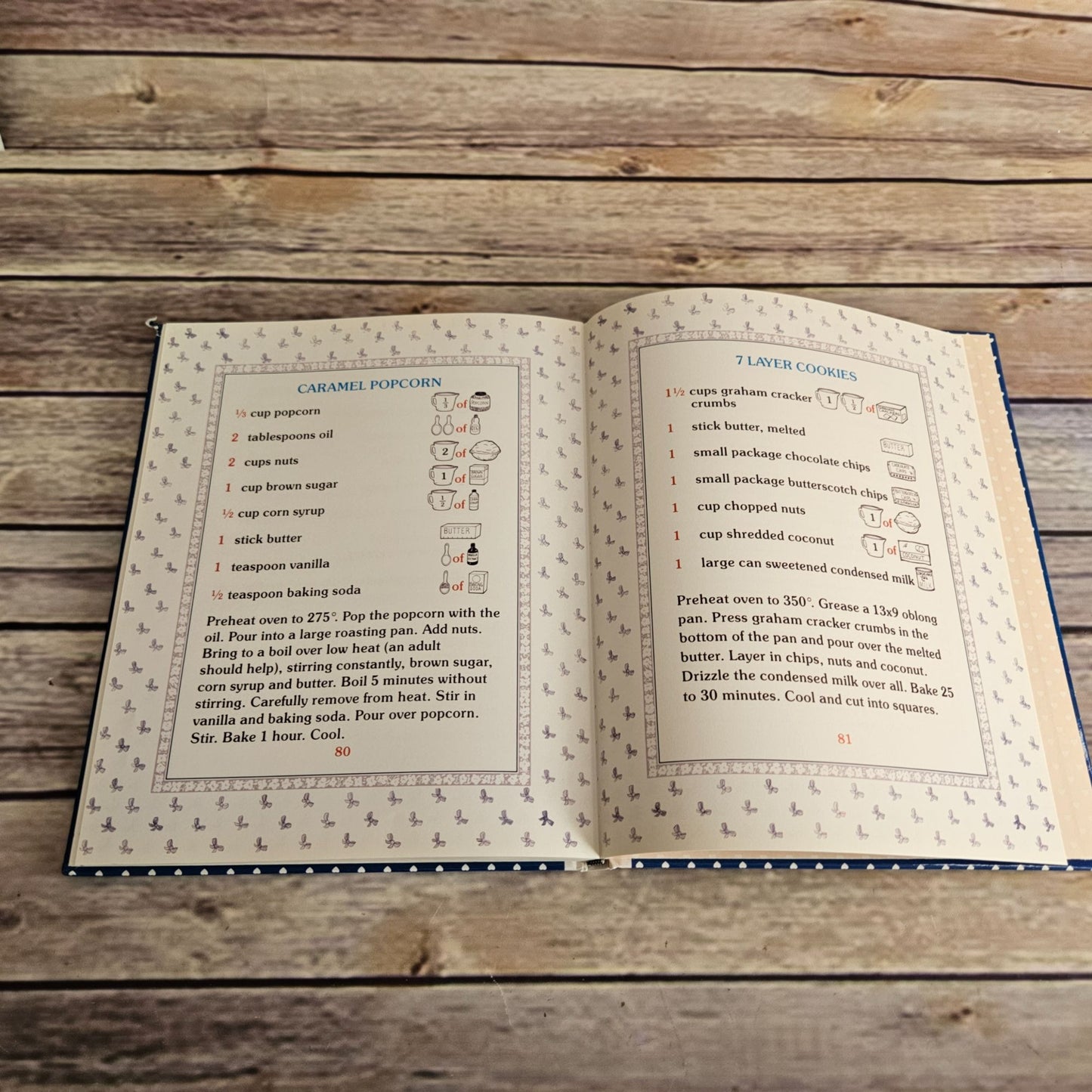 Vintage Kids Cookbook Come to my Tea Party Hardcover Childrens Cook Book Nancy Akmon 1997