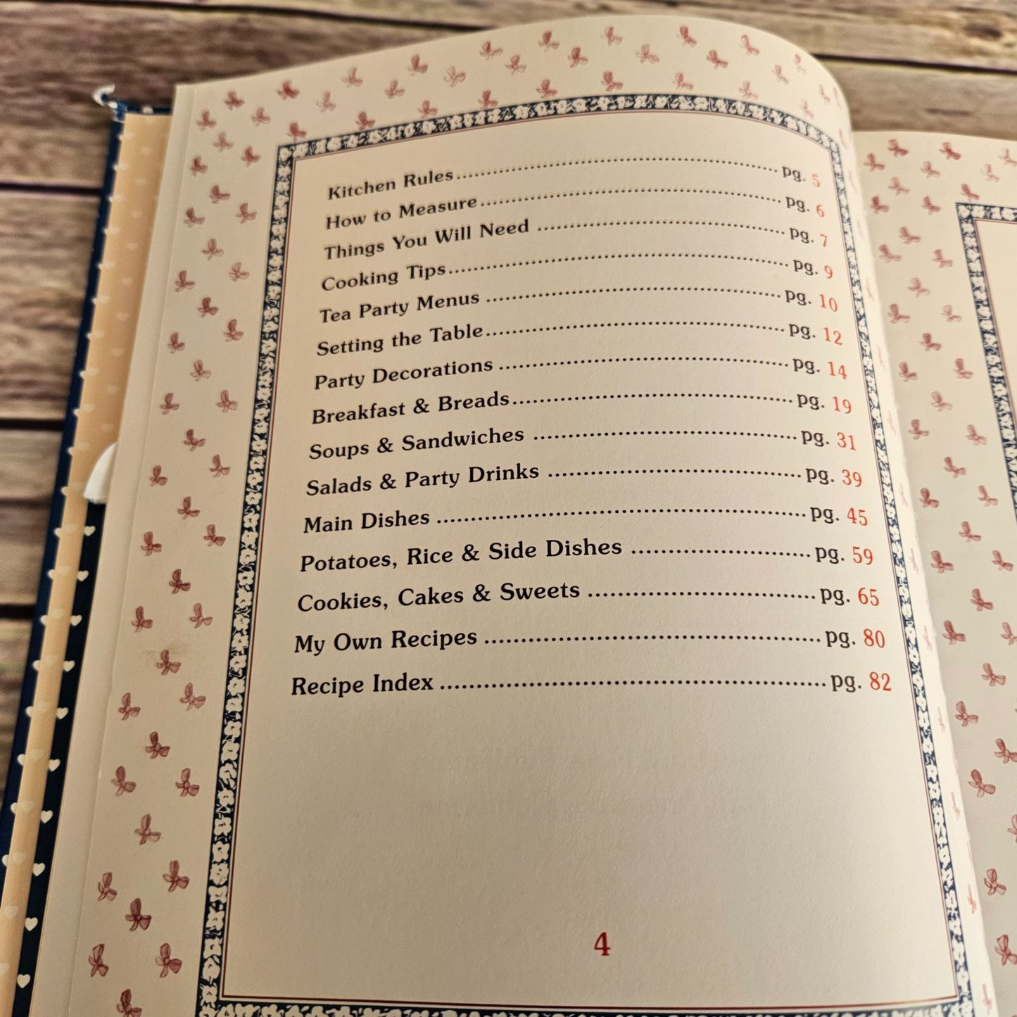 Vintage Kids Cookbook Come to my Tea Party Hardcover Childrens Cook Book Nancy Akmon 1997