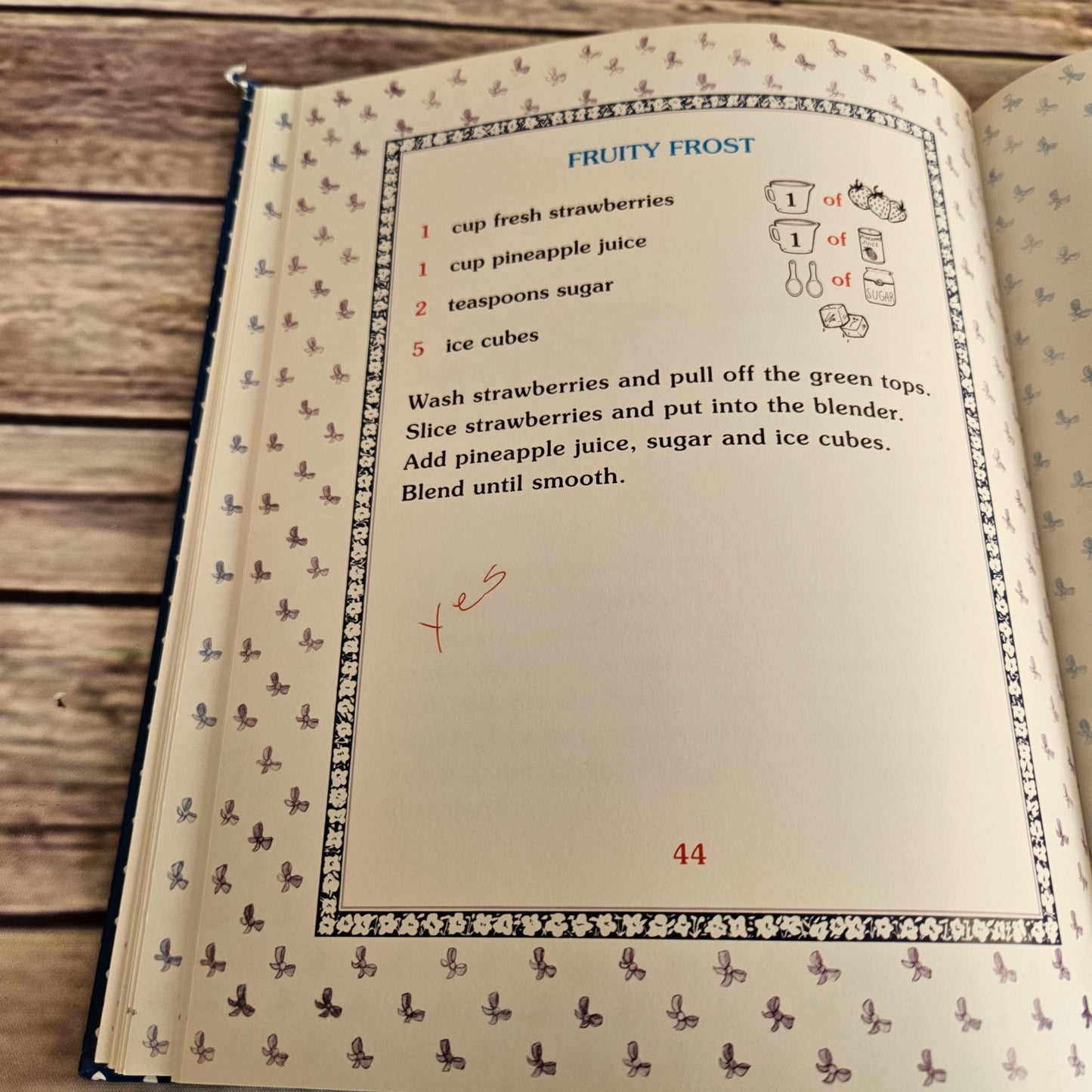 Vintage Kids Cookbook Come to my Tea Party Hardcover Childrens Cook Book Nancy Akmon 1997